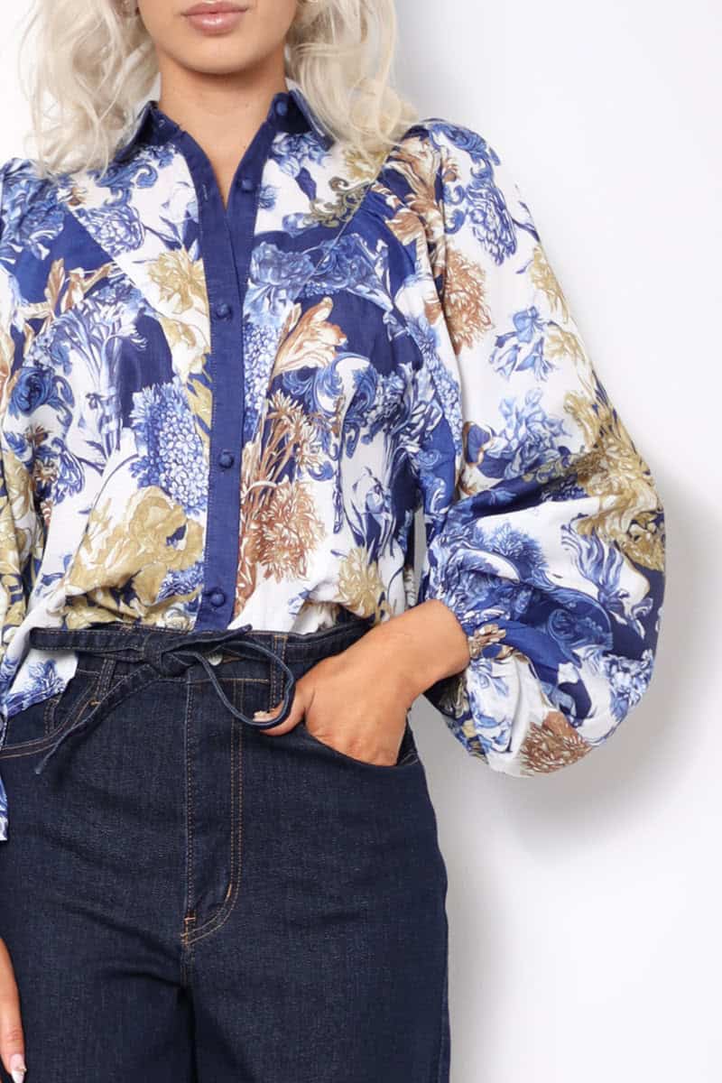 Miranda Shirt | Navy