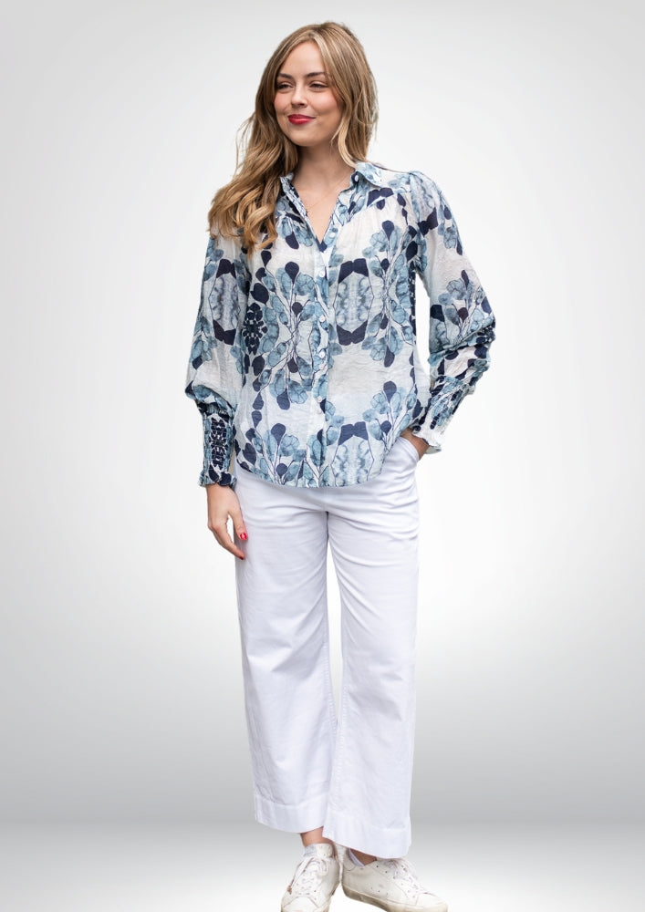 Tallulah Blouse | Blue