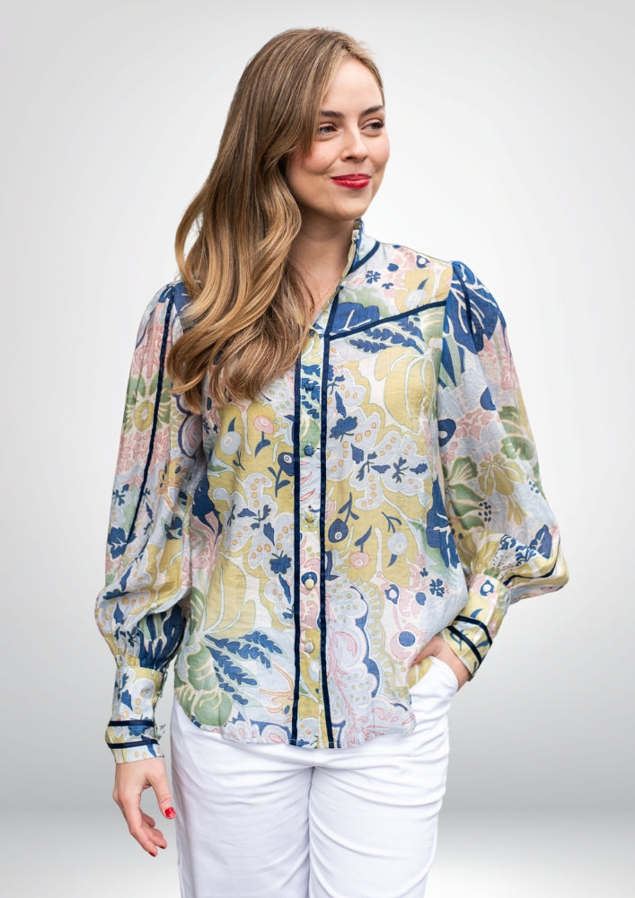 Venice Blouse | Seagrass