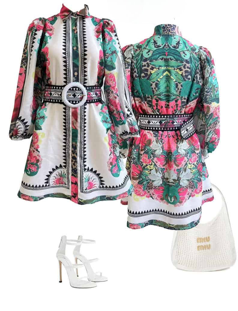 Florentina Short Dress | Floral