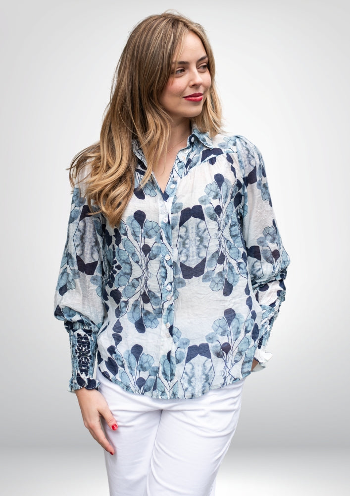 Tallulah Blouse | Blue