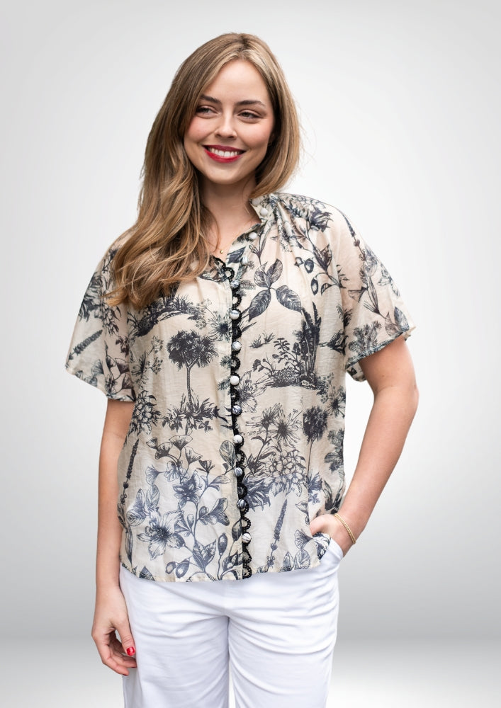 Idora Blouse | Black