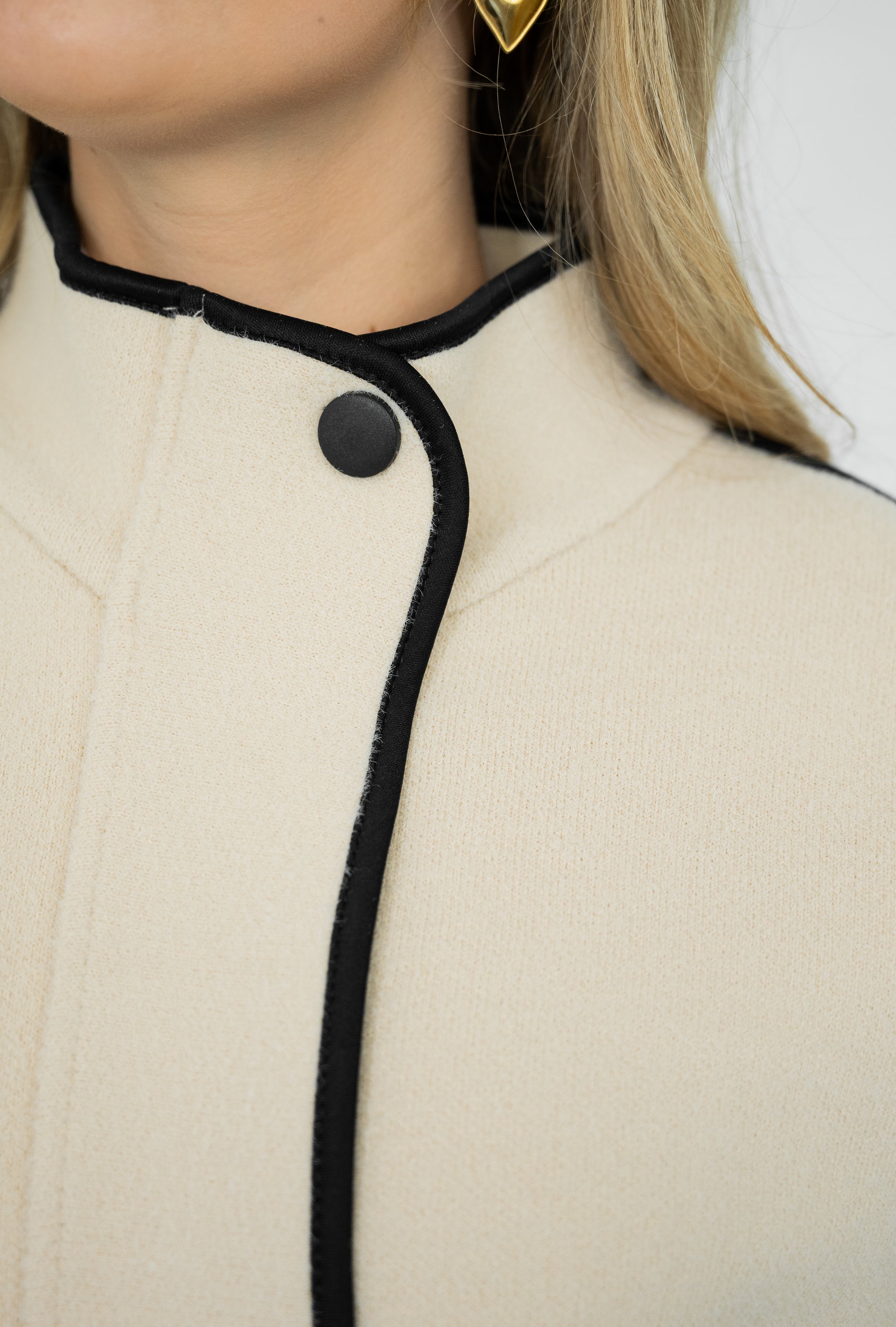 Aspen Jacket | Beige - Blk