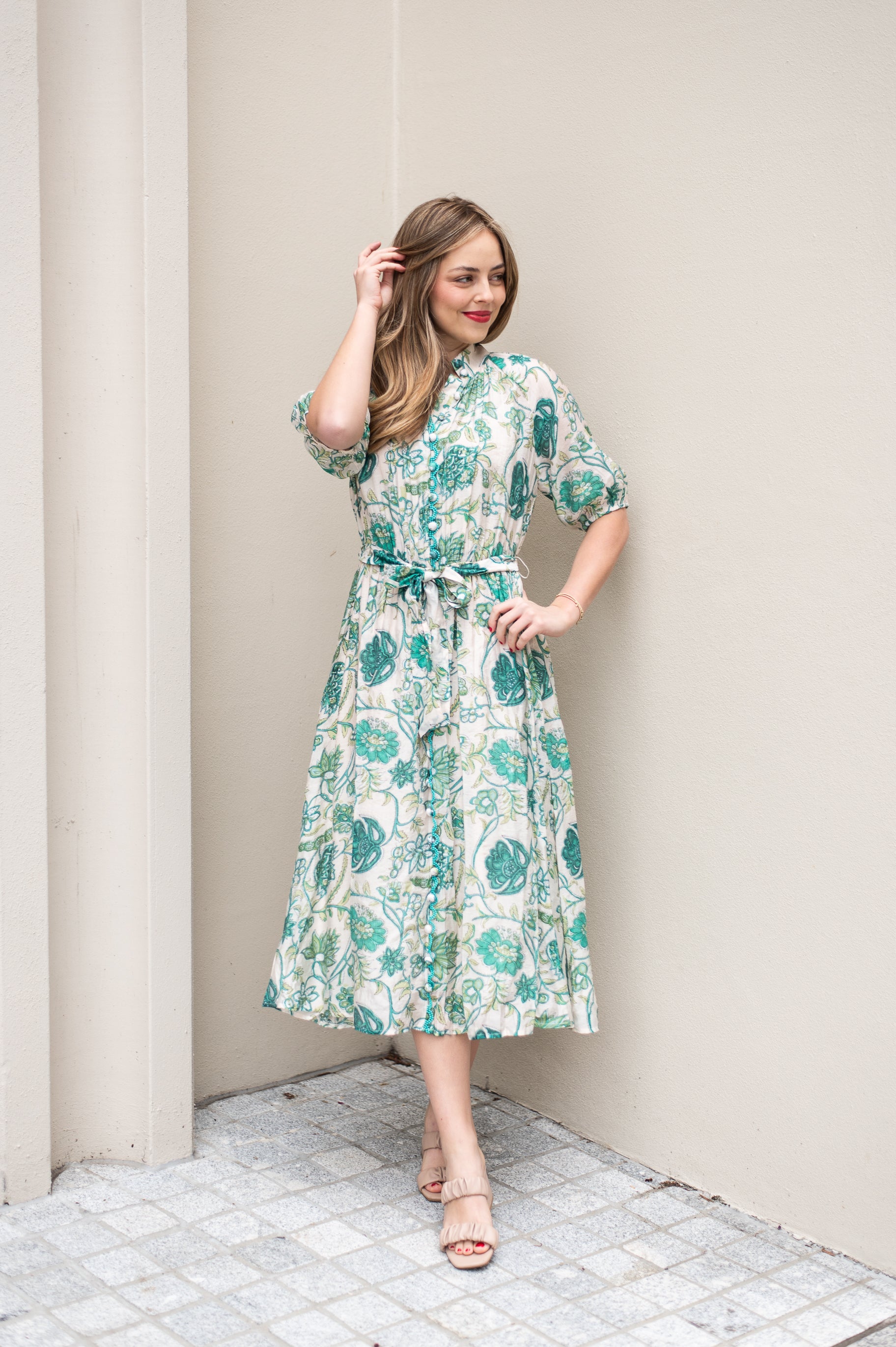 Elaine Dress | Green