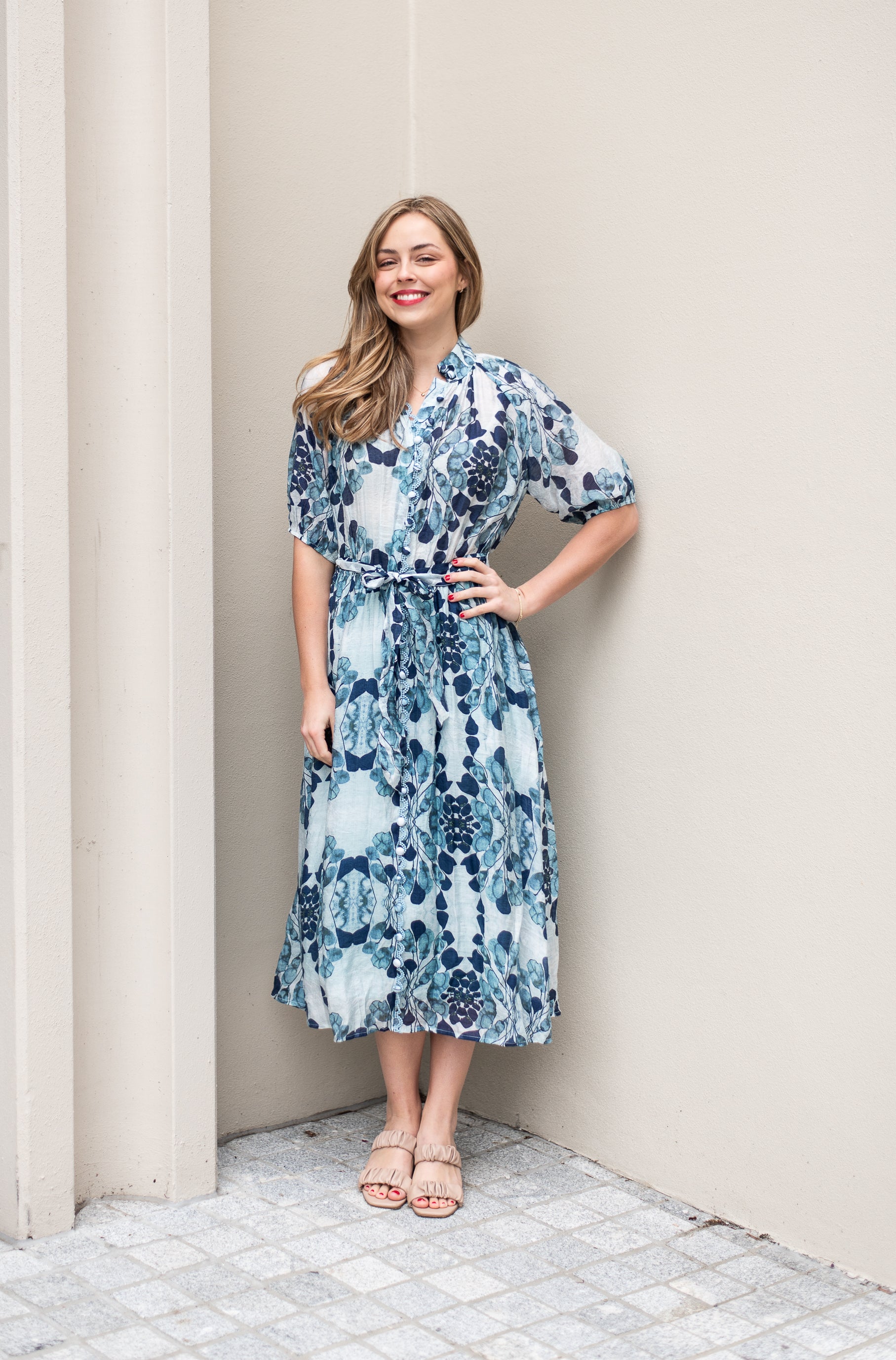 Isabella Dress | Blue