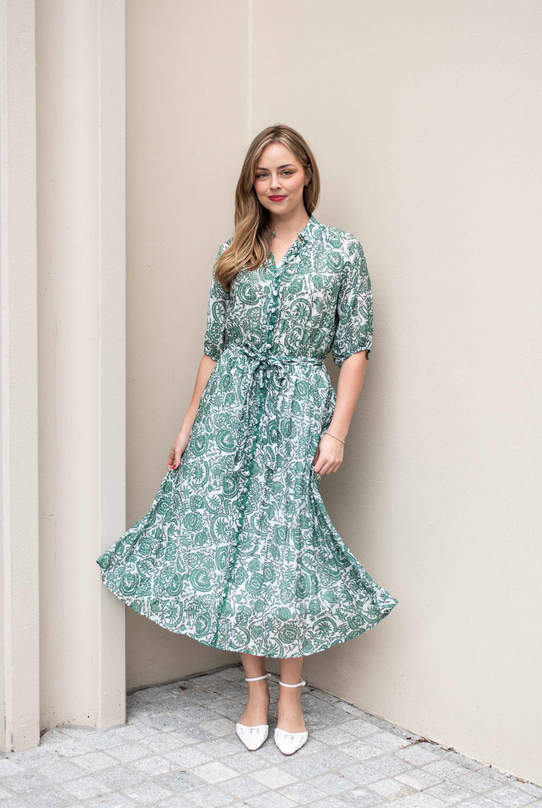 Vera Dress | Green
