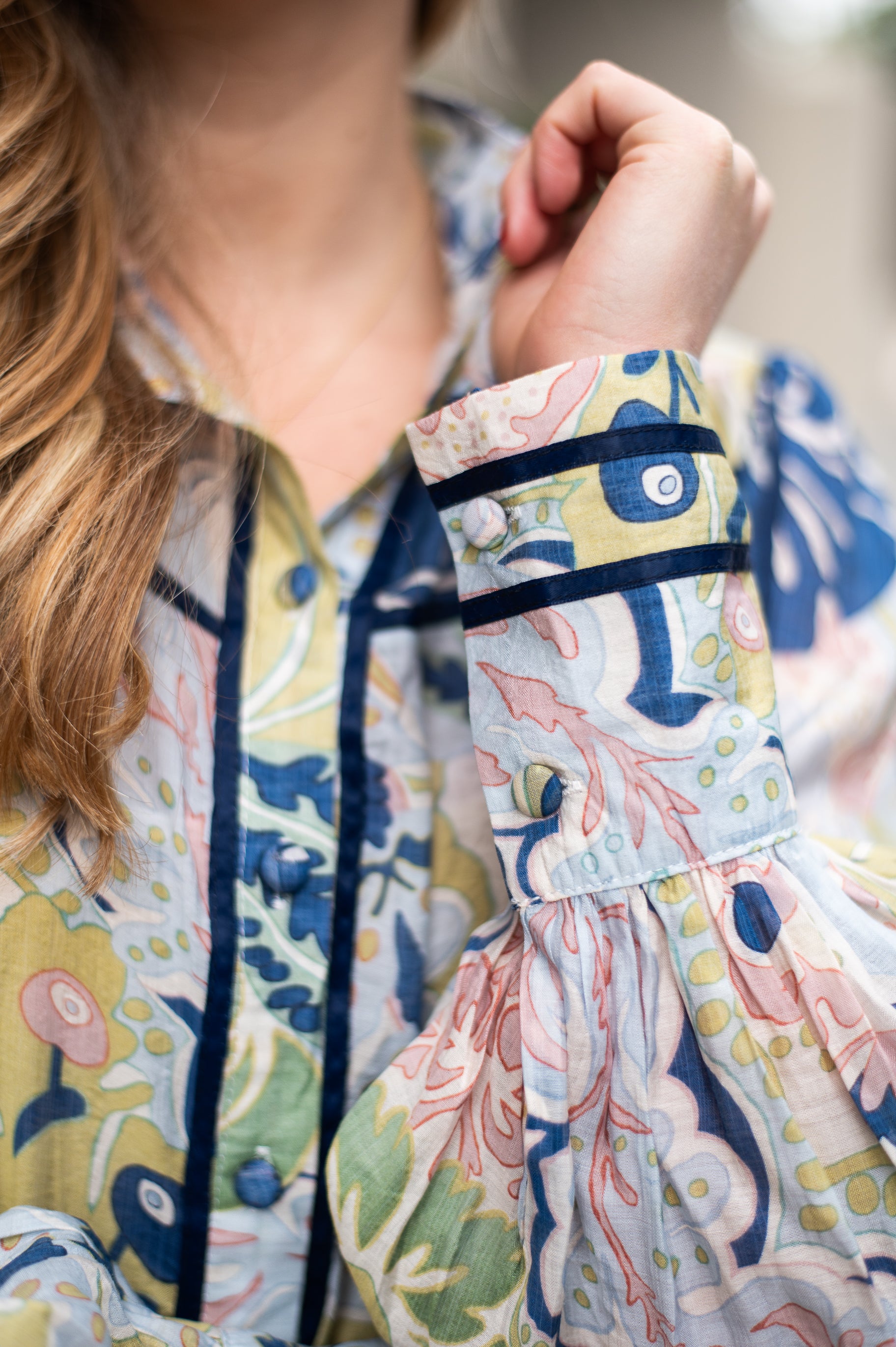 Venice Blouse | Seagrass