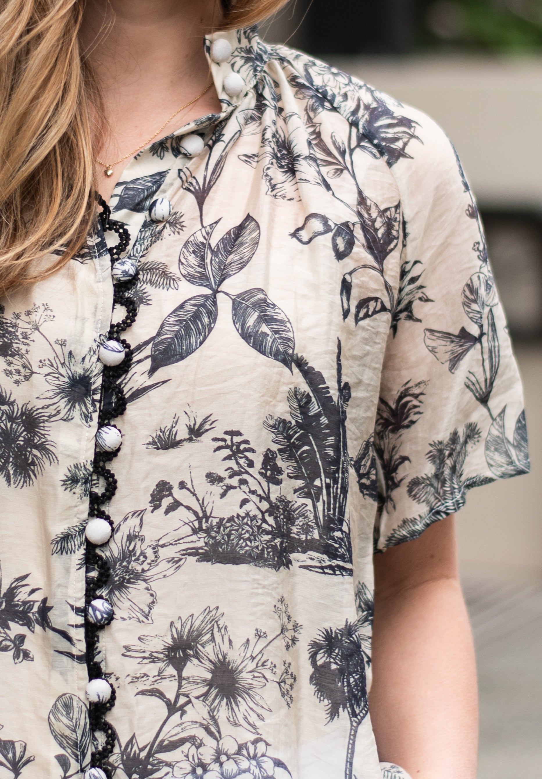 Idora Blouse | Black