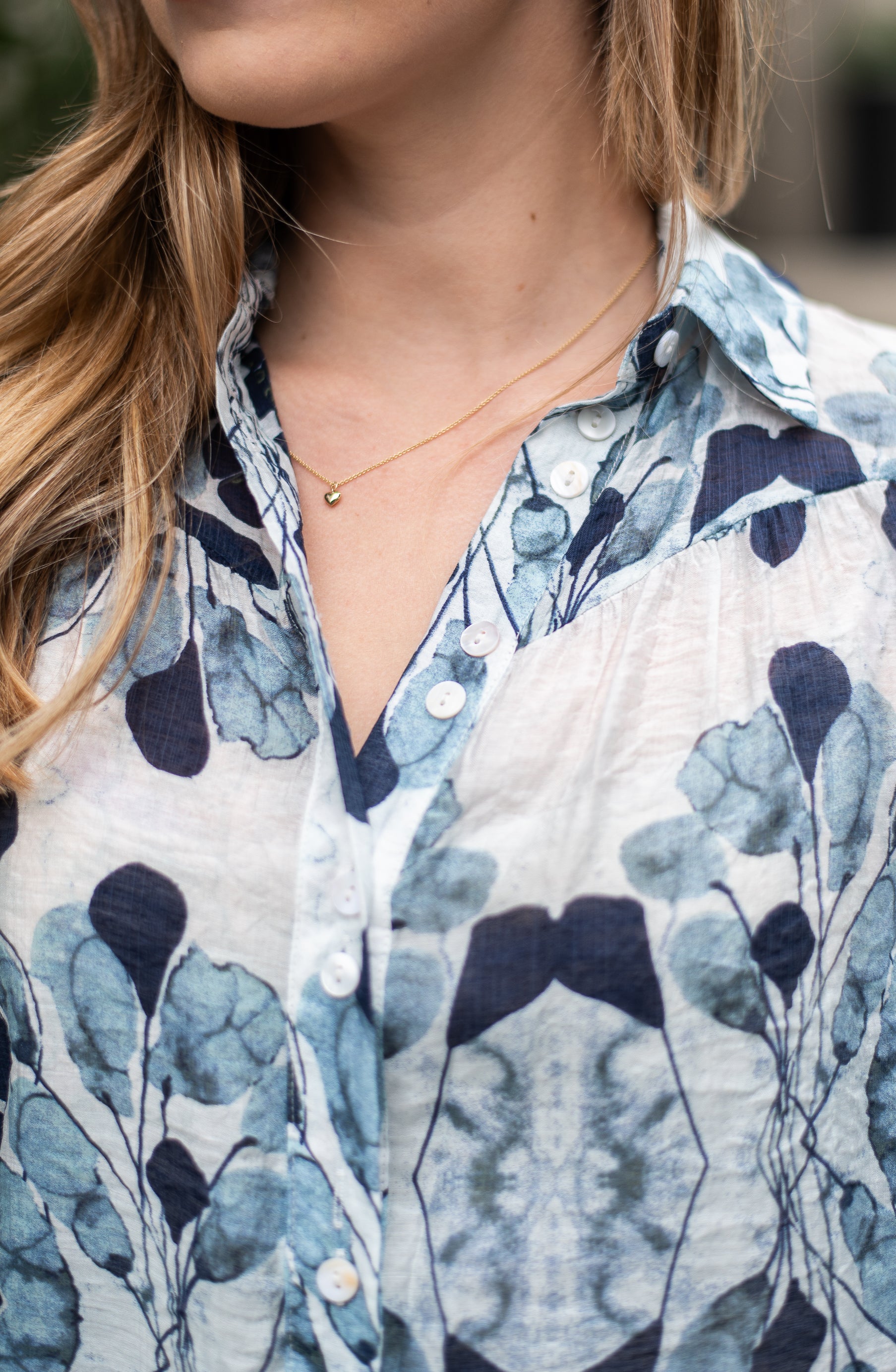 Tallulah Blouse | Blue