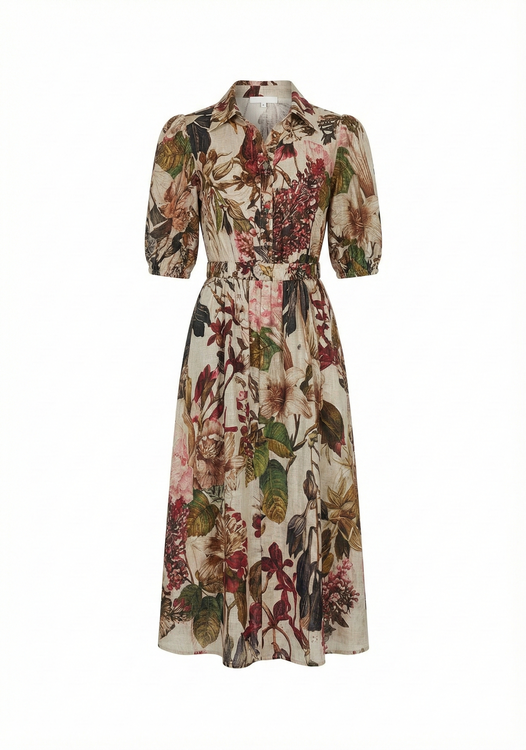 Botanical Shirt Dress | Floral