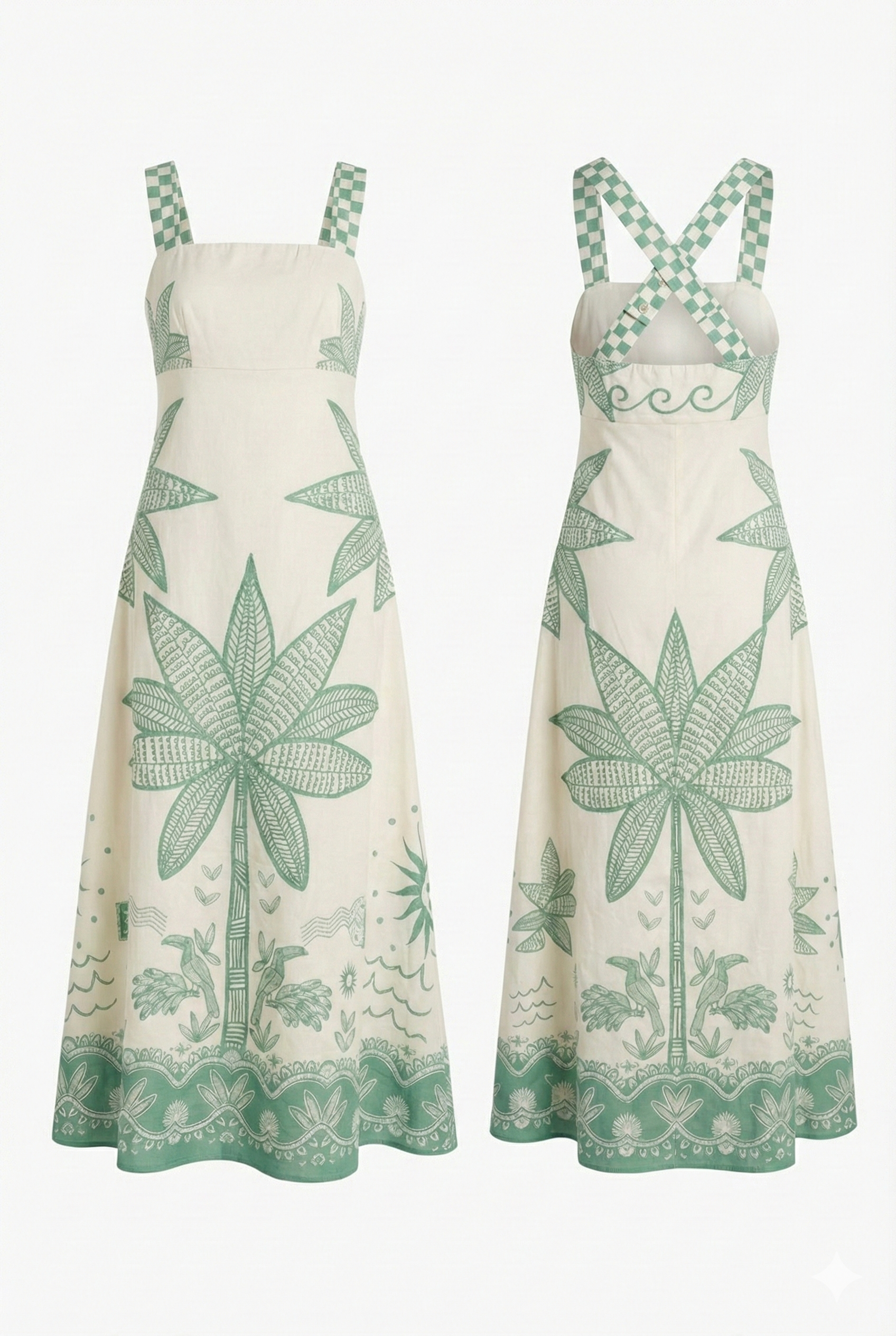 Palma Sundress | Green