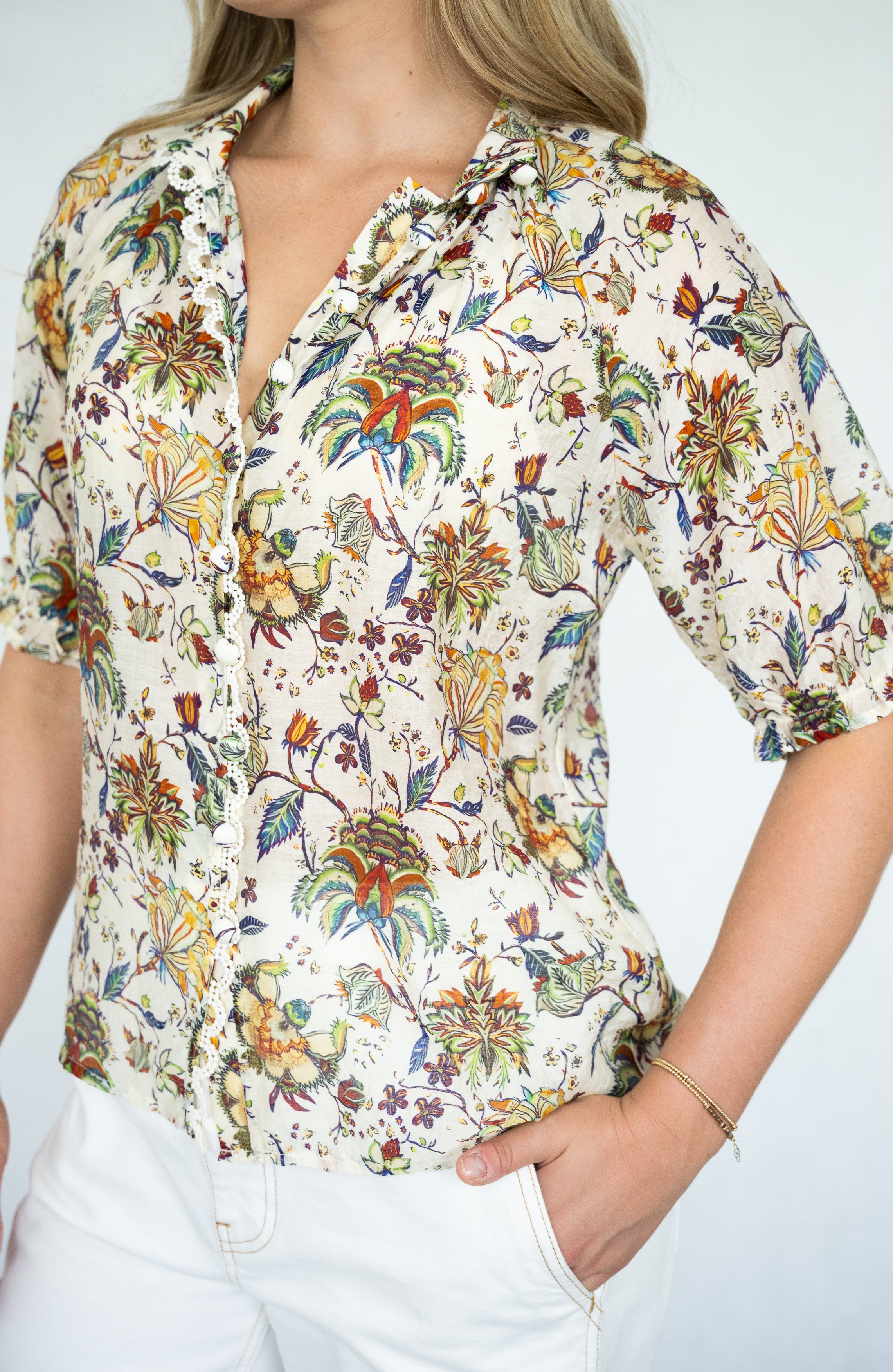 Lauren Blouse | Beige