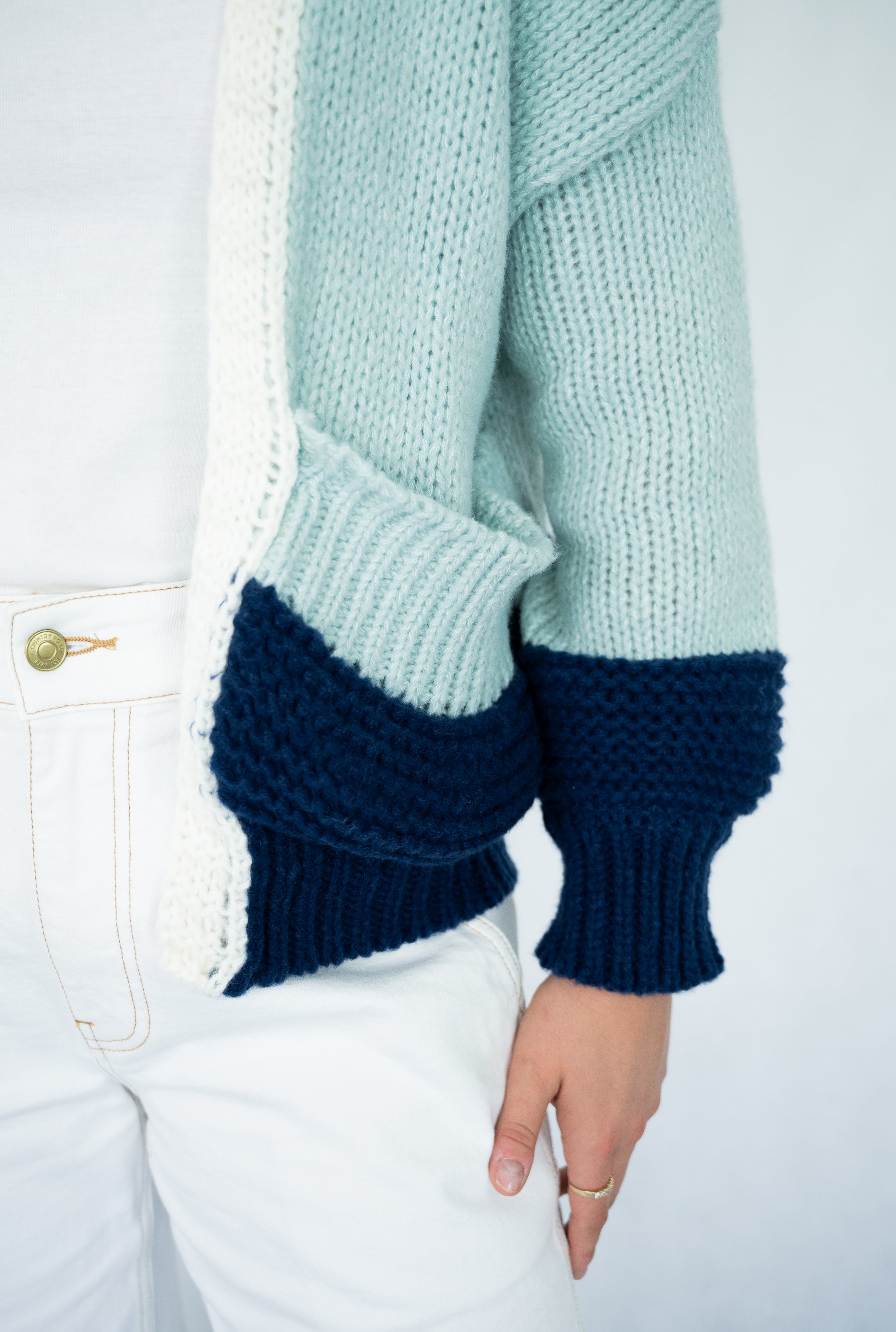 Sage Cardigan | Blue