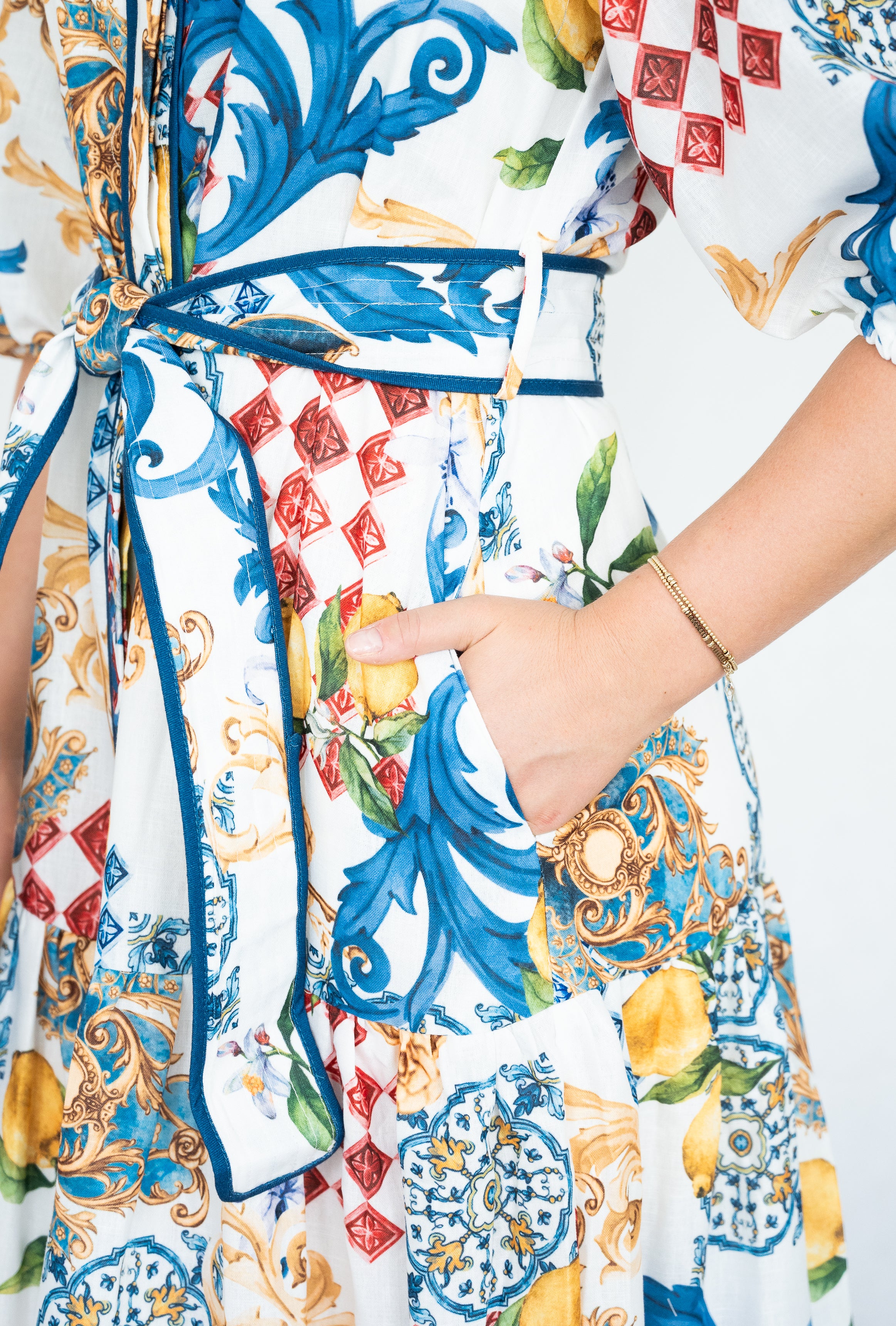 Valentina Long Dress | Multi