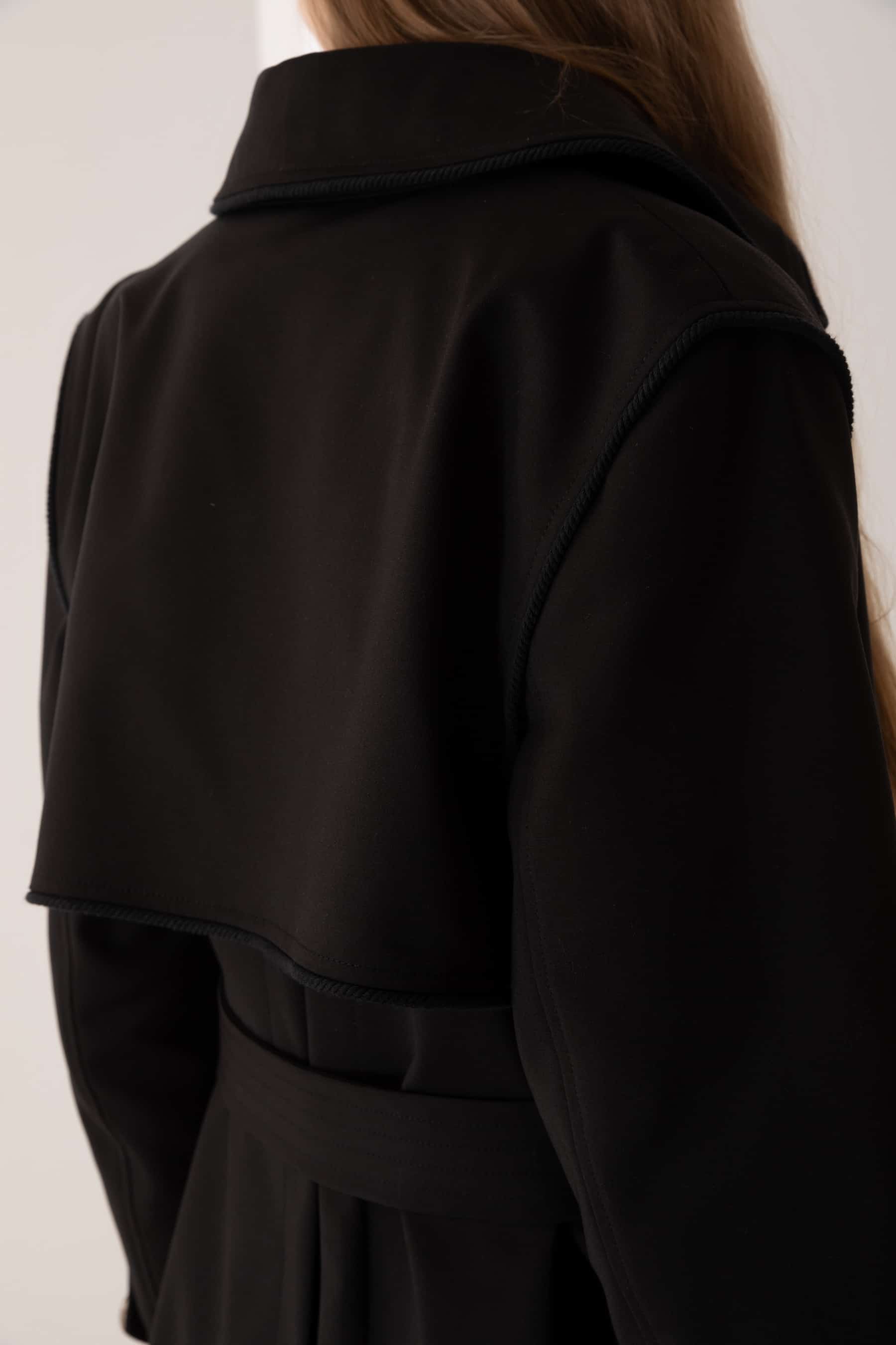 GDS Macy Trench Coat | Black COAT autumn-winter BLACK BS Catch GDS JACKETS L M S SALE 40 % WORK XL XS