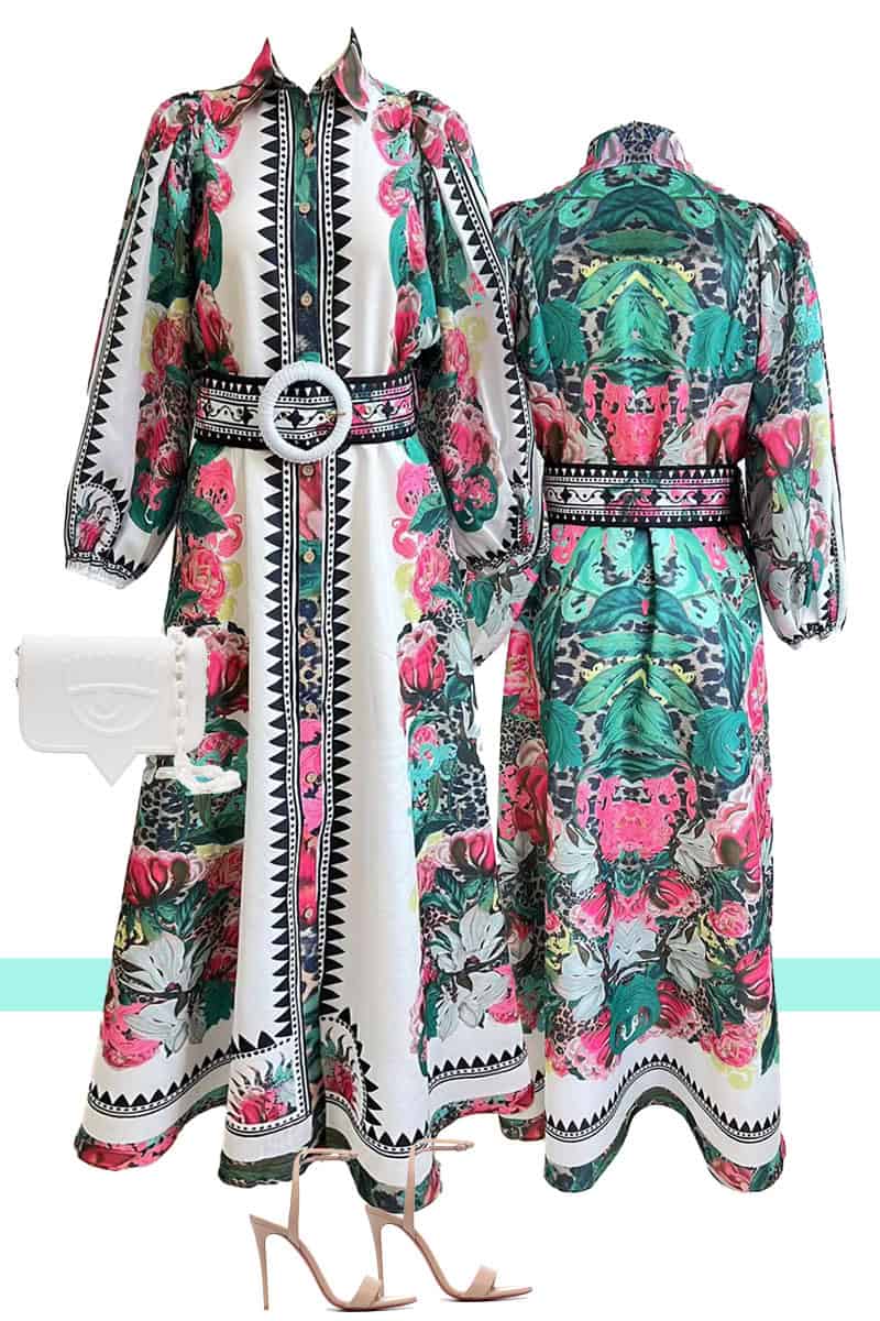 Florentina  Long Dress  | Floral