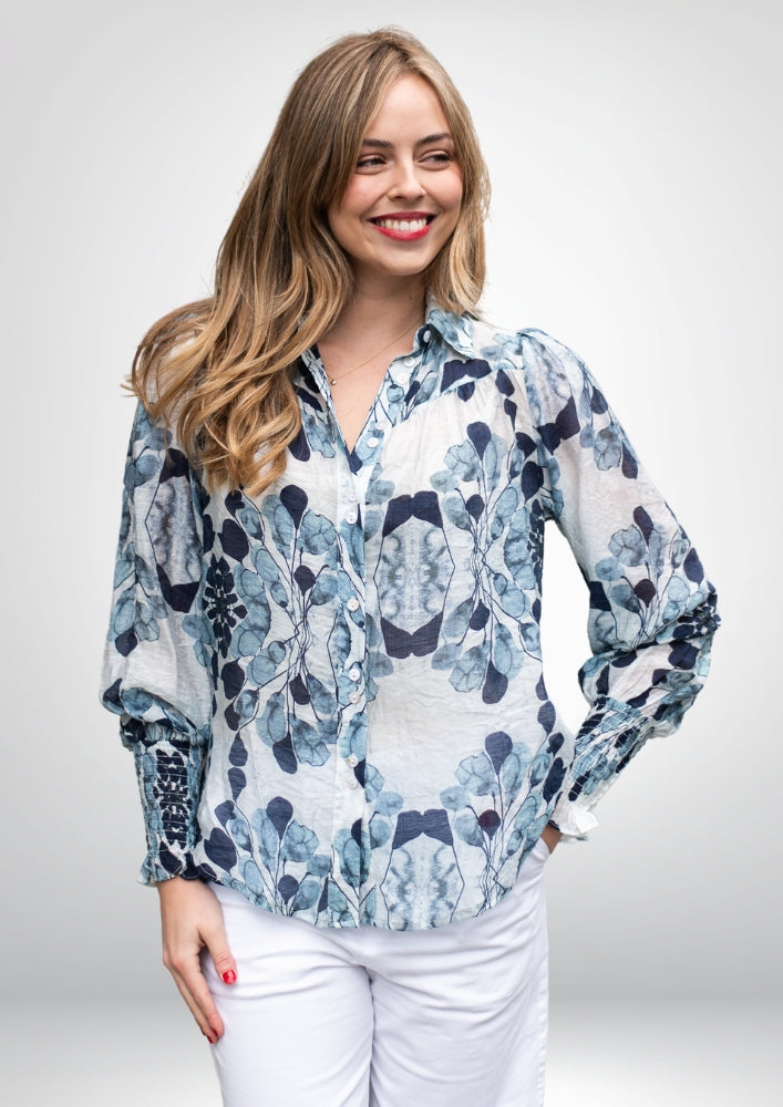 Tallulah Blouse | Blue