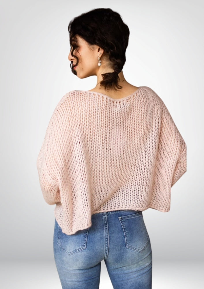 Chloe Jumper  |  Blush