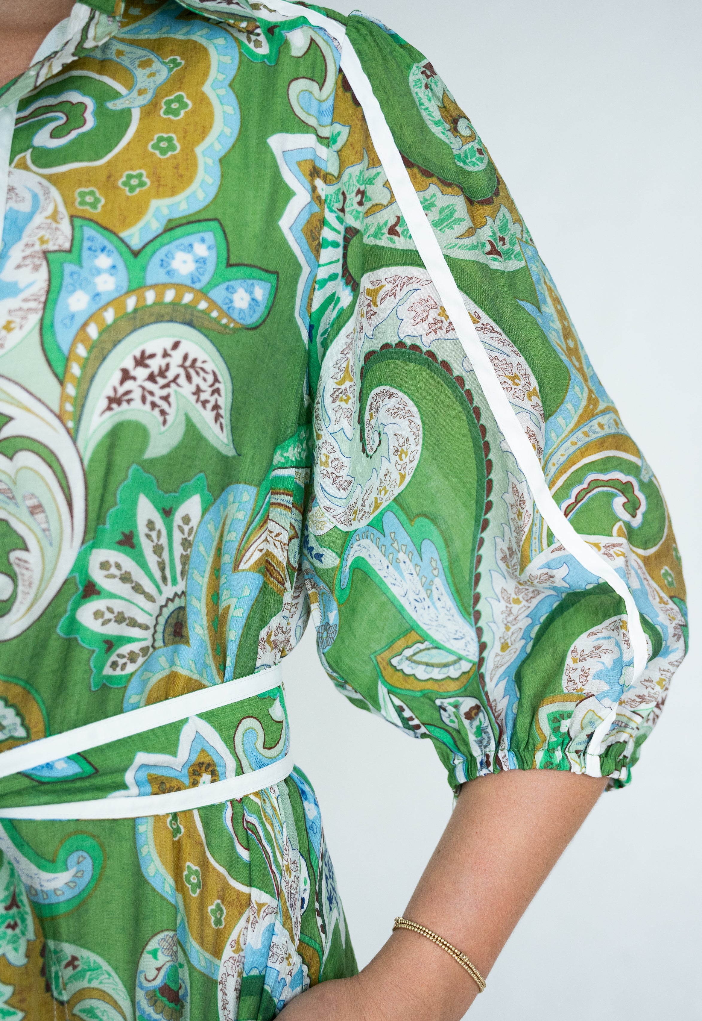 Adeline Dress  | Green