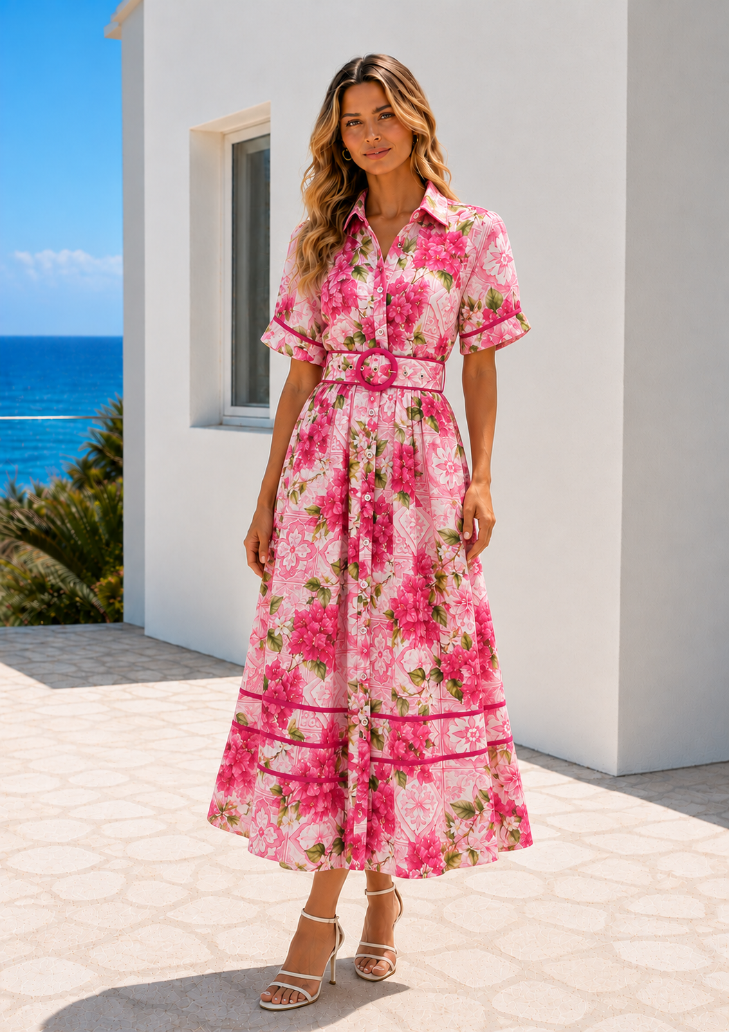 Azalea Dress |  Pink