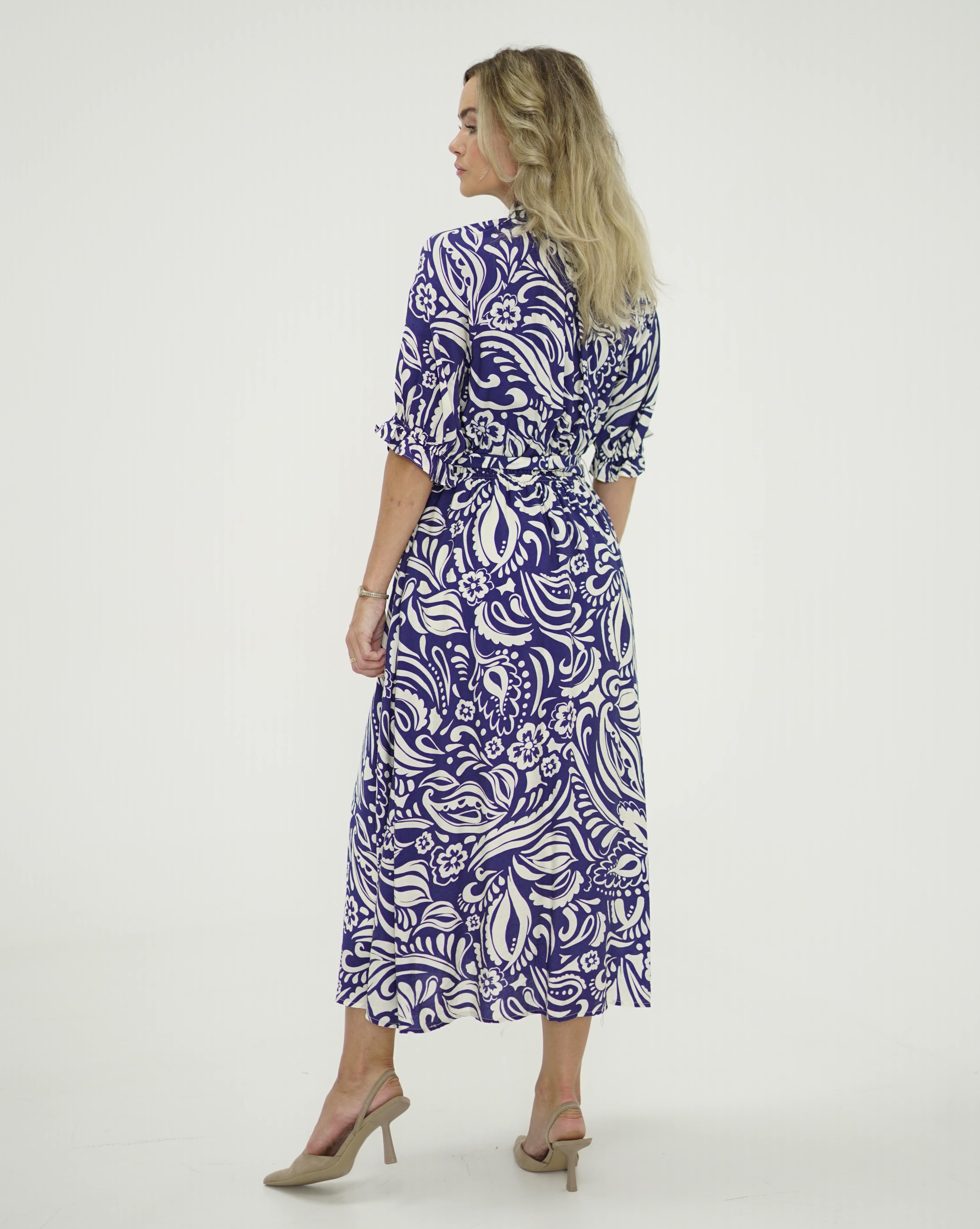 Christina Dress  | Blue