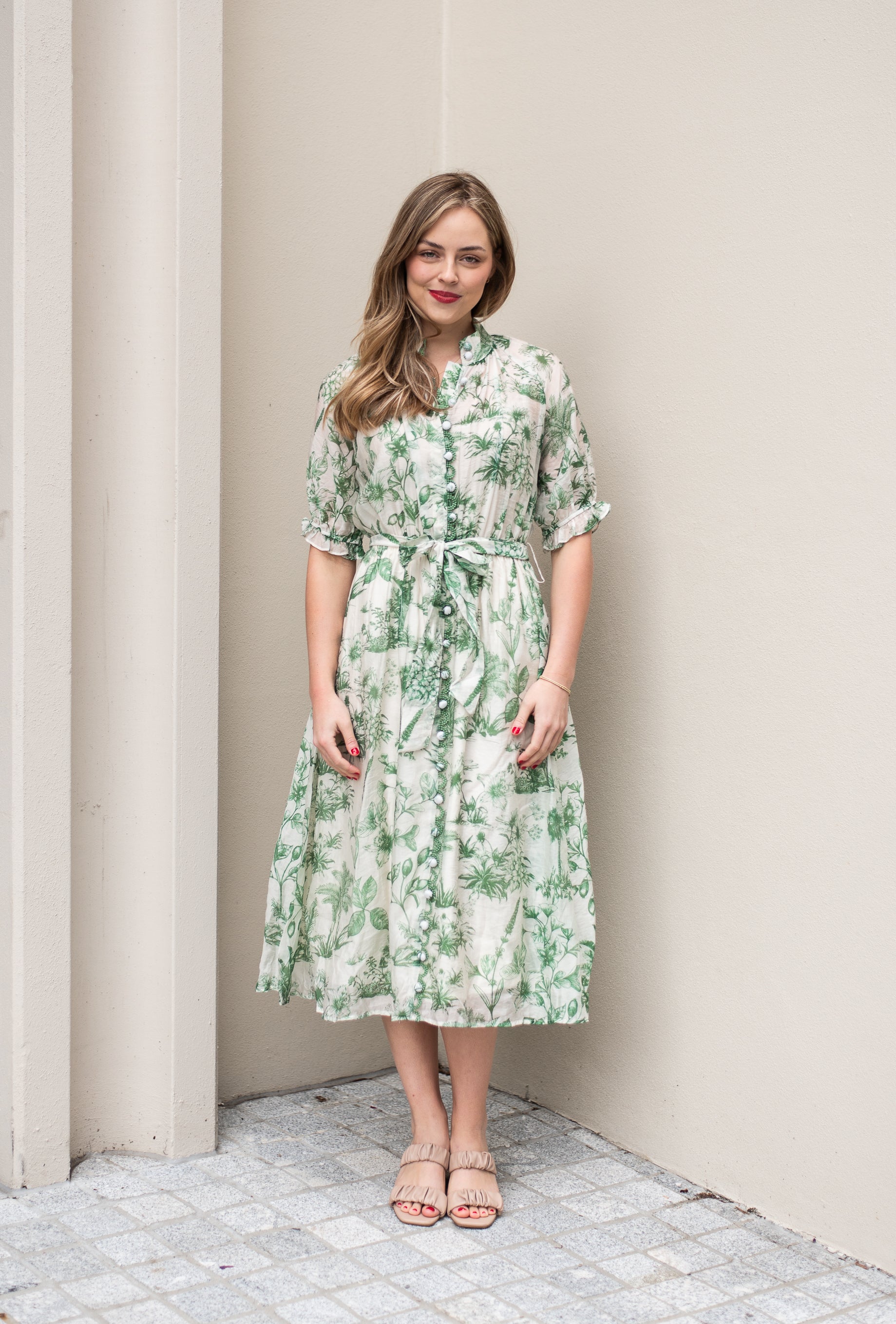 Idora  Dress  | Green