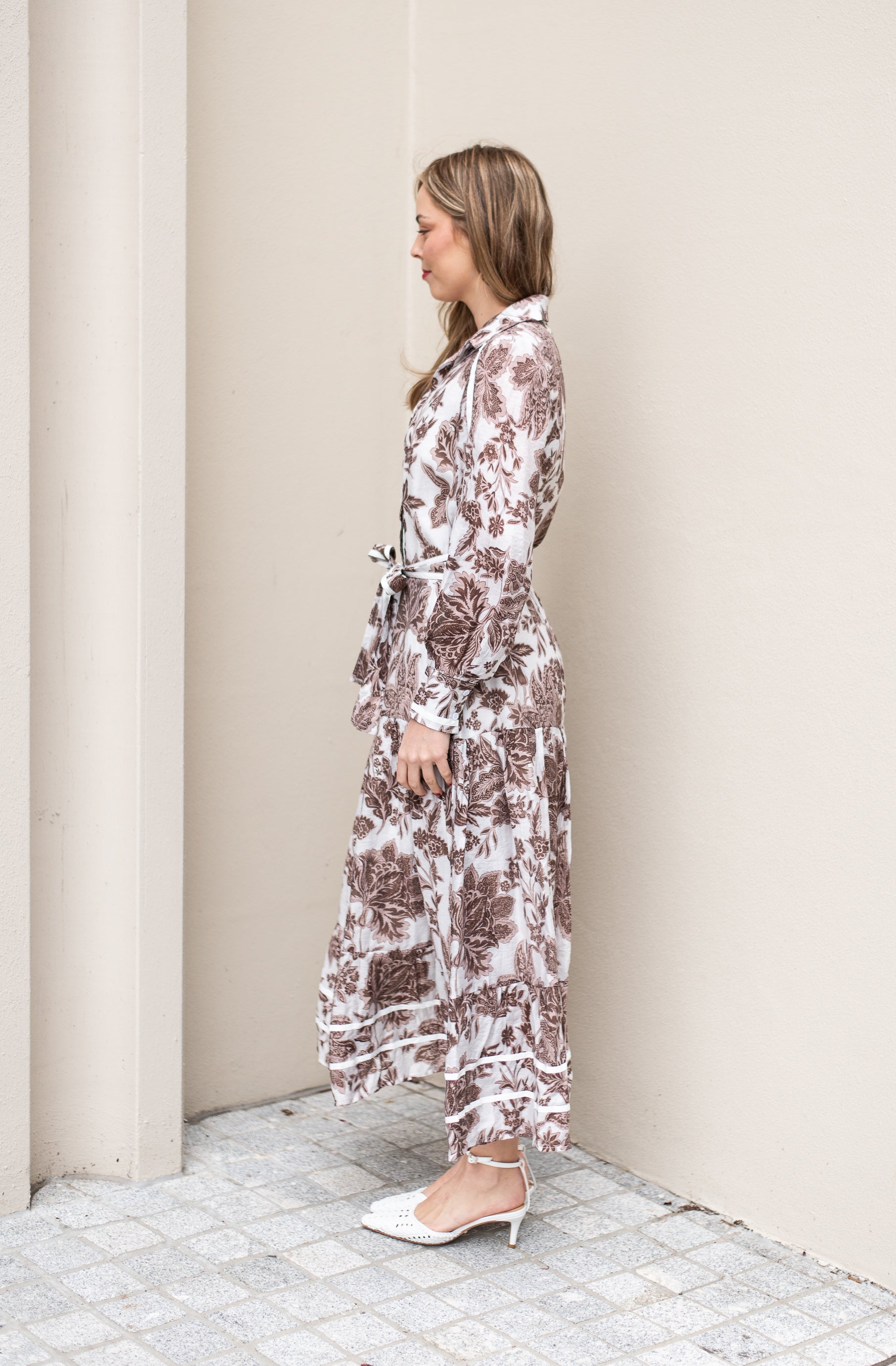 Camille Dress |  Brown