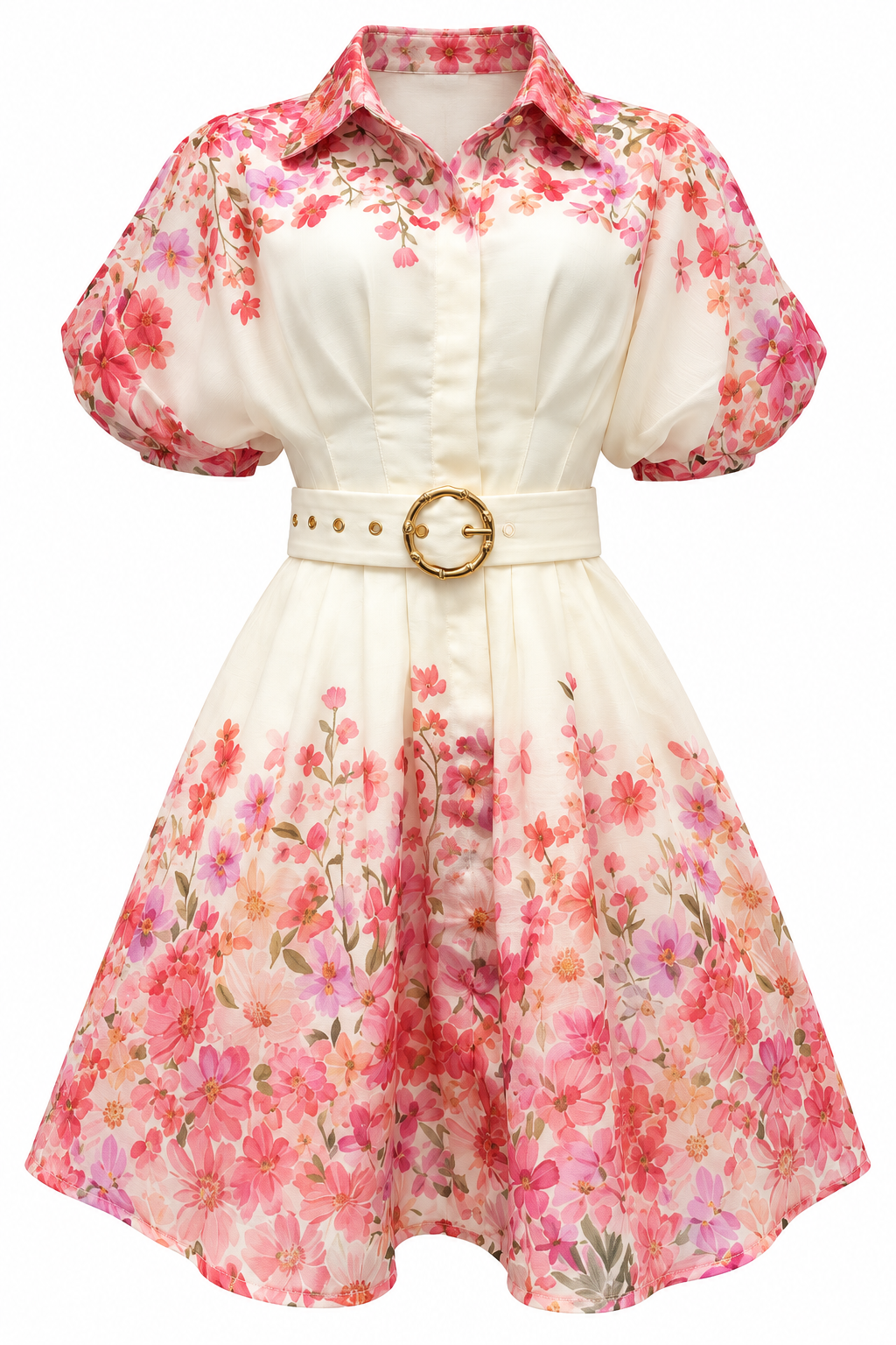 Willow Short  Dress | Pink Floral