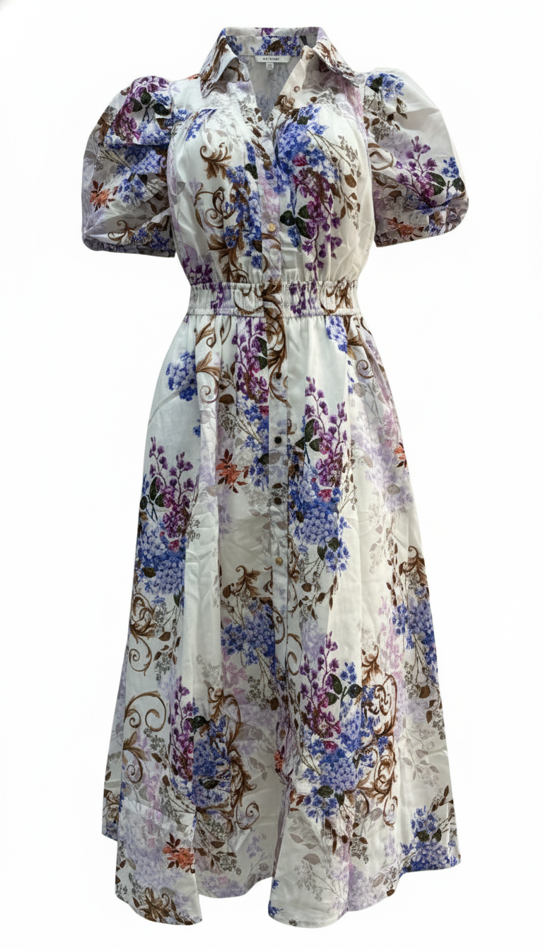 Avalee  Dress | White Floral