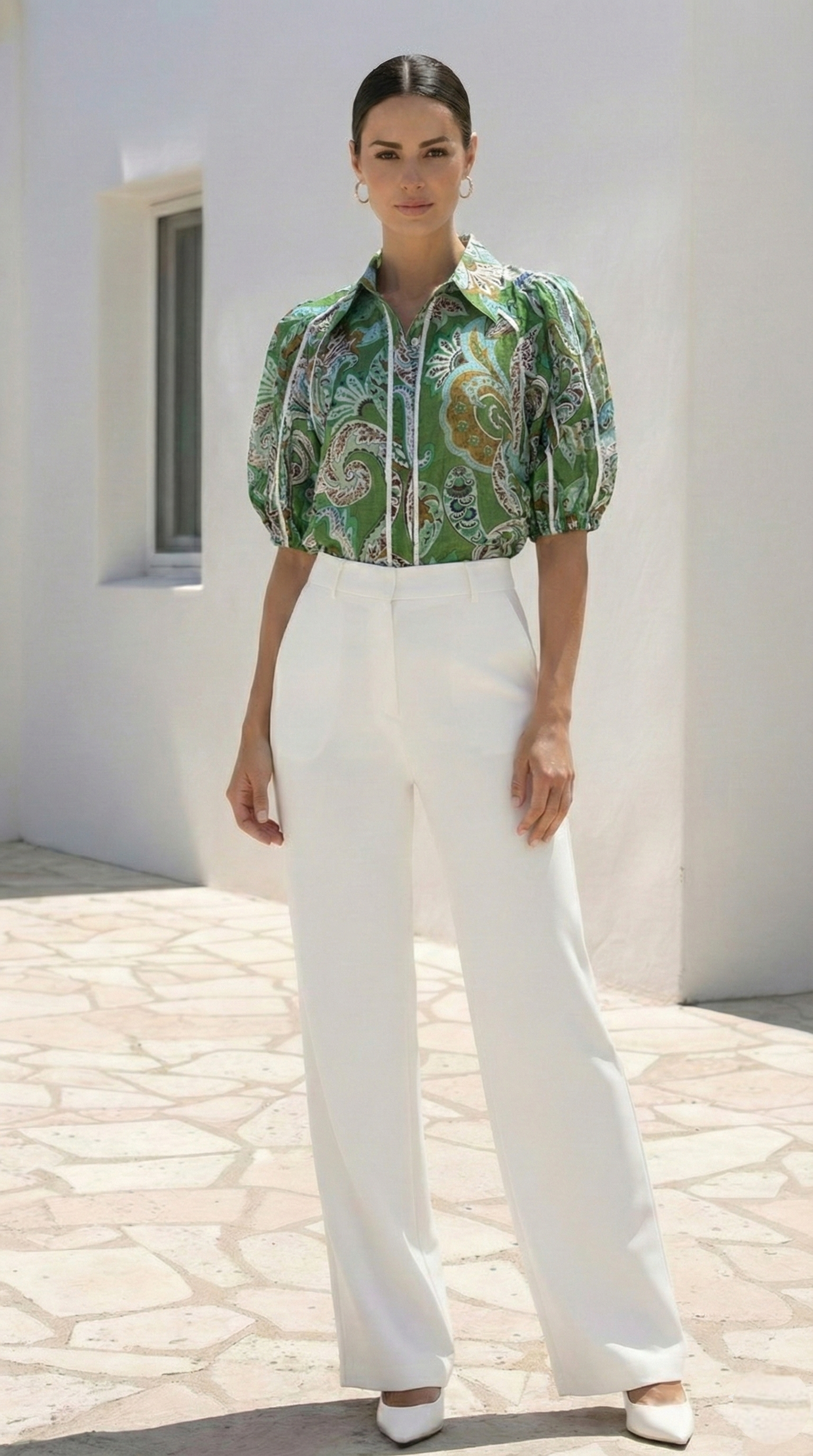 Sadie  Blouse | Green