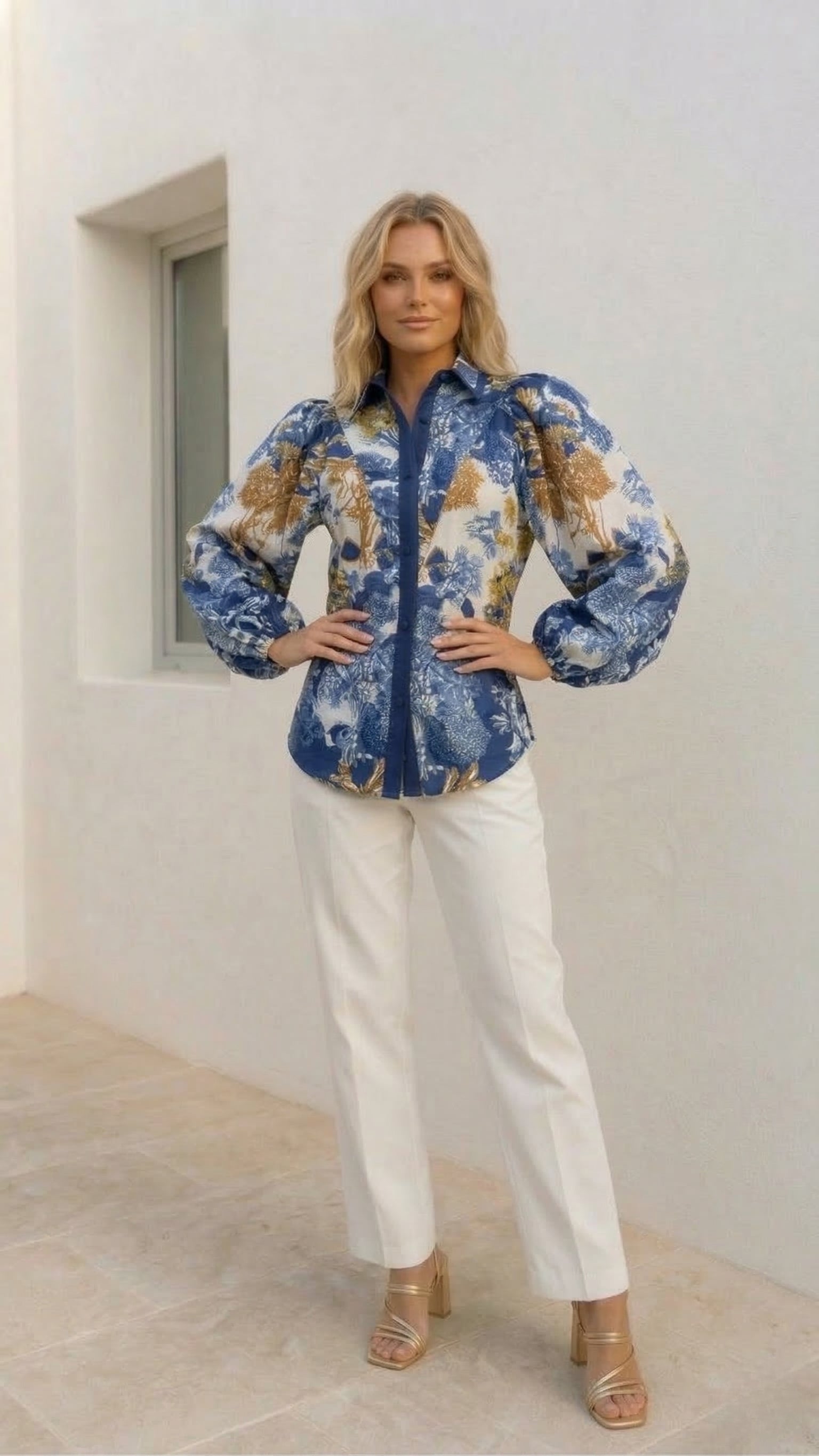 Miranda Shirt | Navy