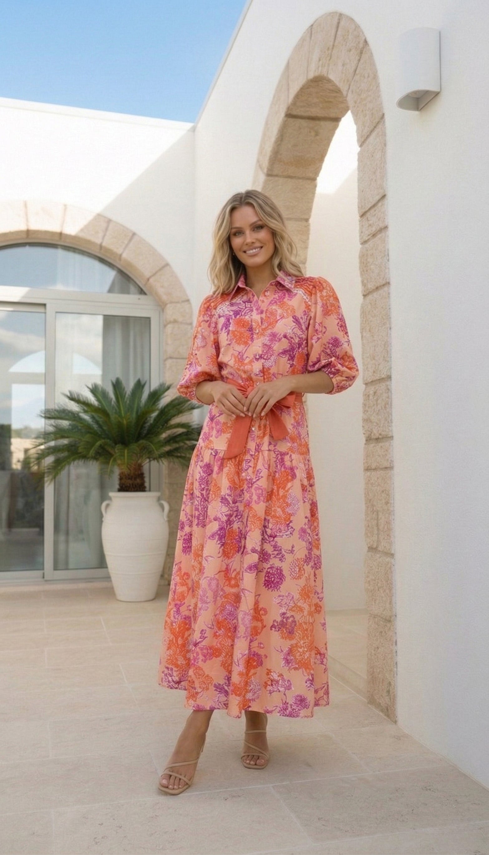 Valancia Dress   |  Sunset