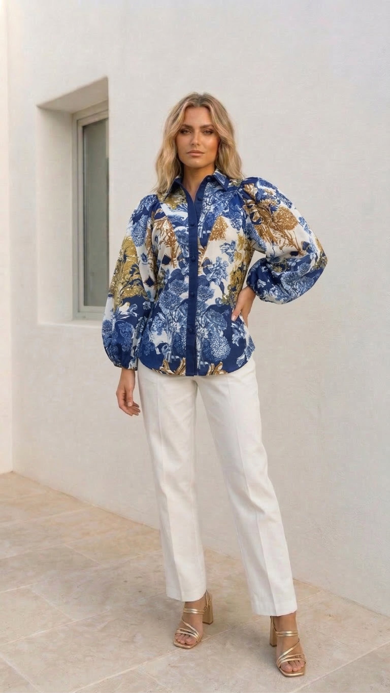 Miranda Shirt | Navy