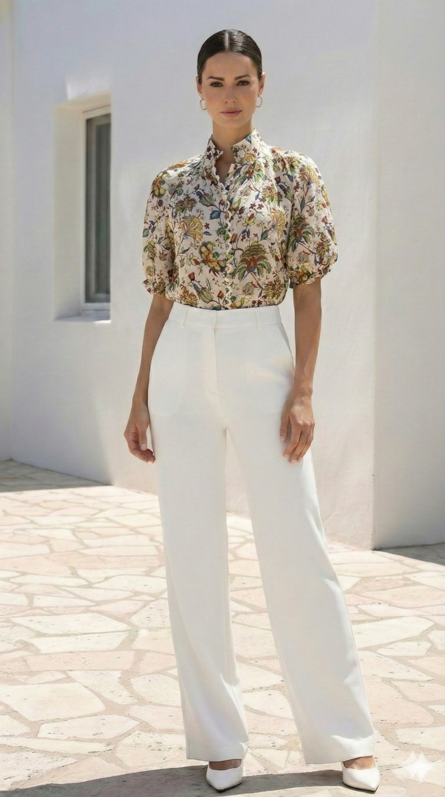 Lauren  Blouse |  Beige