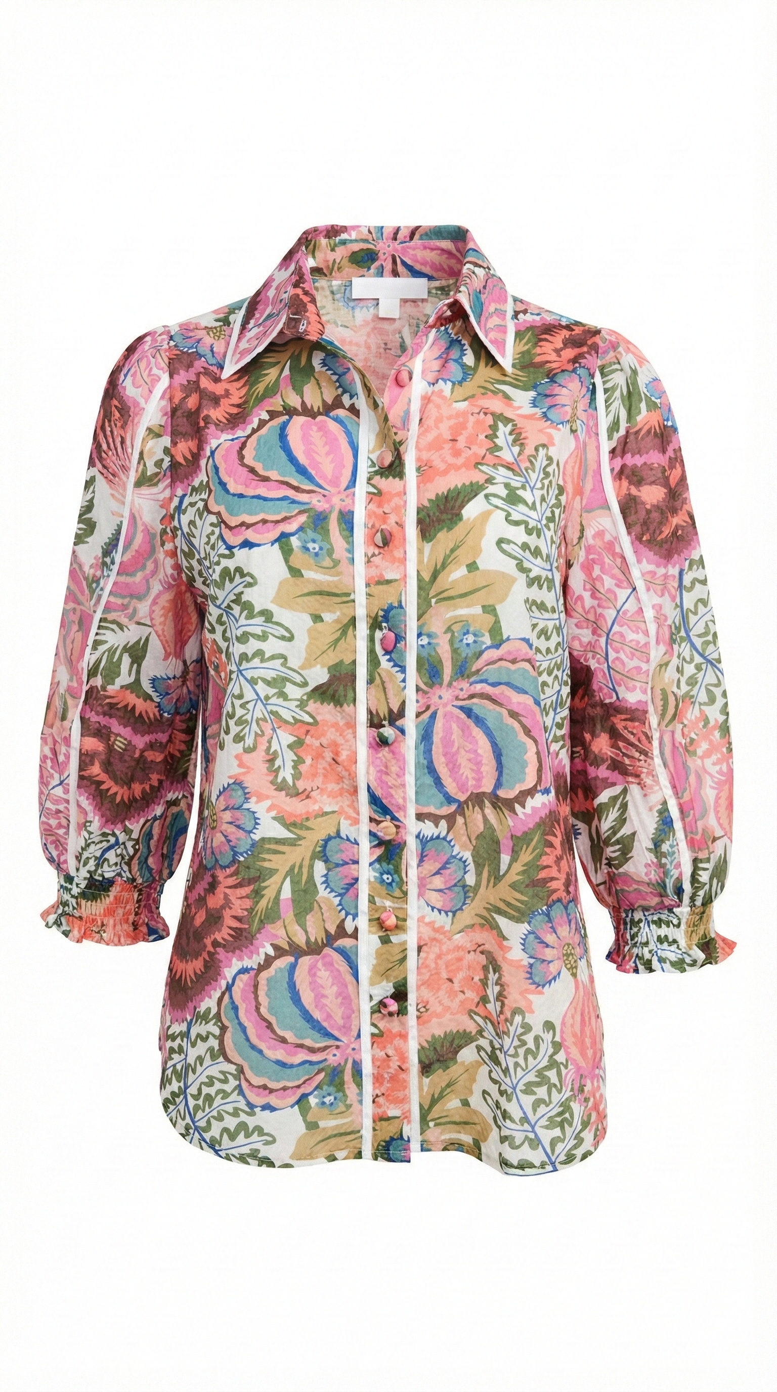 Nina Shirt  | Pink Floral