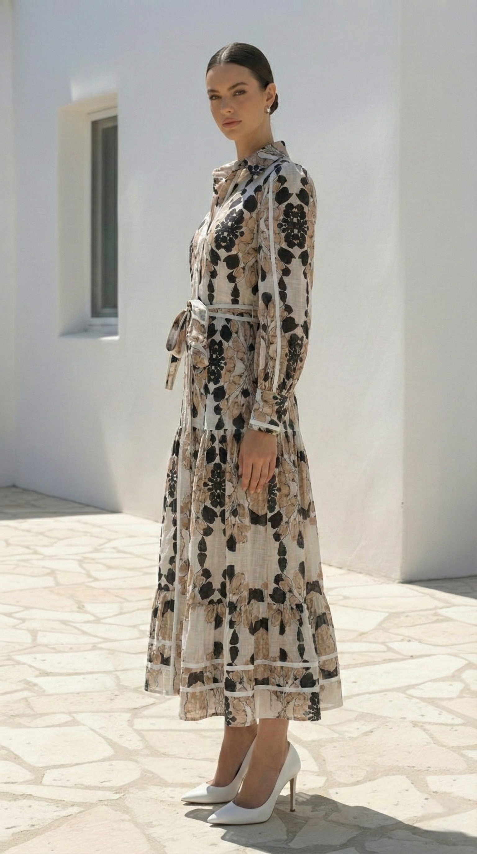 Eloise Dress | Beige