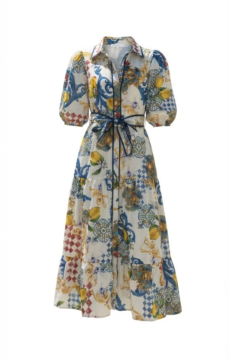 Valentina  Long Dress   | Multi