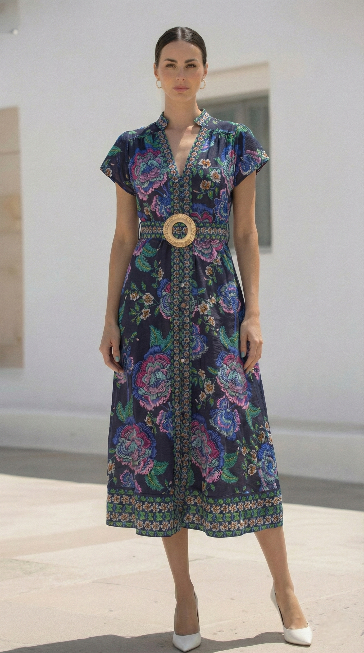 Lucinda  Dress | Navy