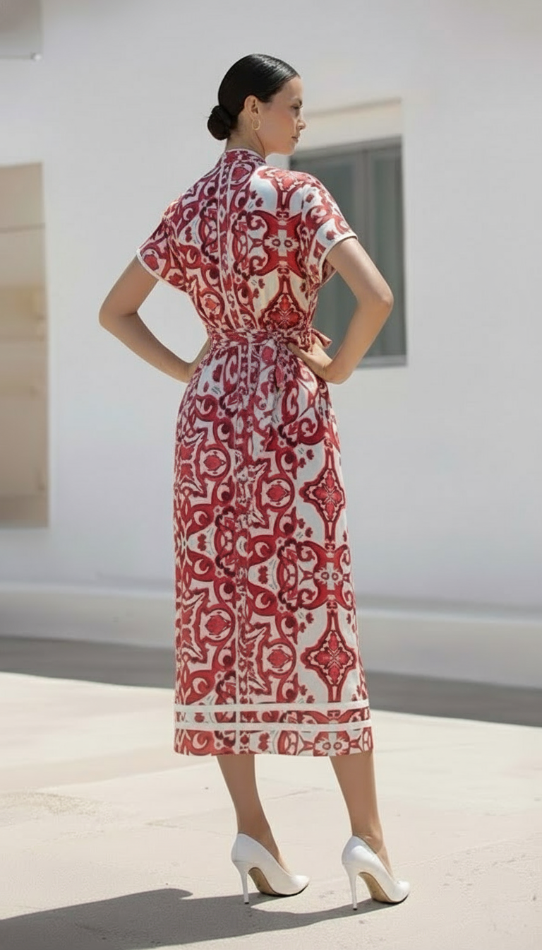 Estelle Dress  | Pink