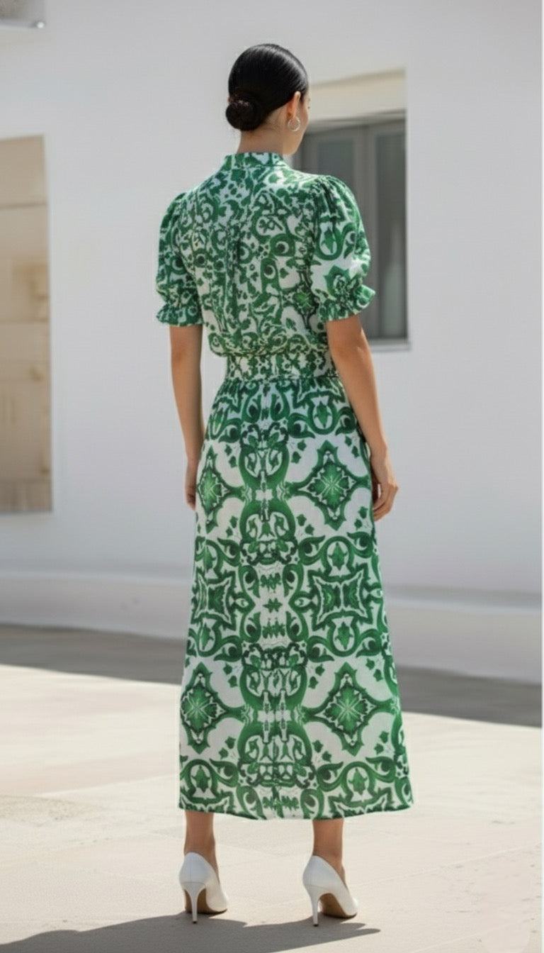 Estelle Skirt  | Green