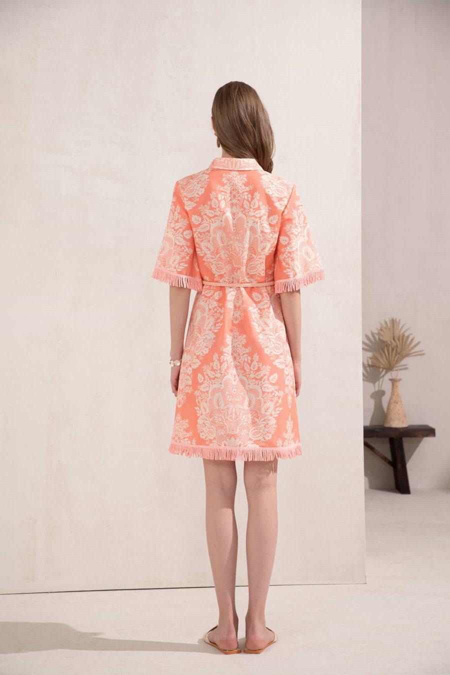 GDS Bettina Dress  | Coral