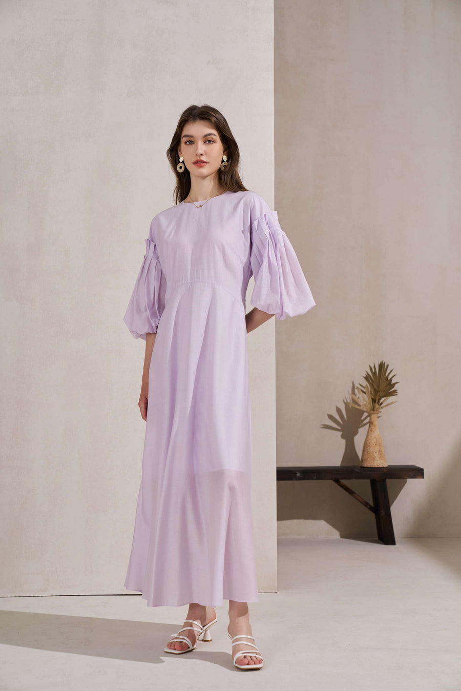 GDS Winona Tencel Long Dress | Winsome Orchid DRESSES 10 12 14 16 8 GDS L M S VIOLET XL XS