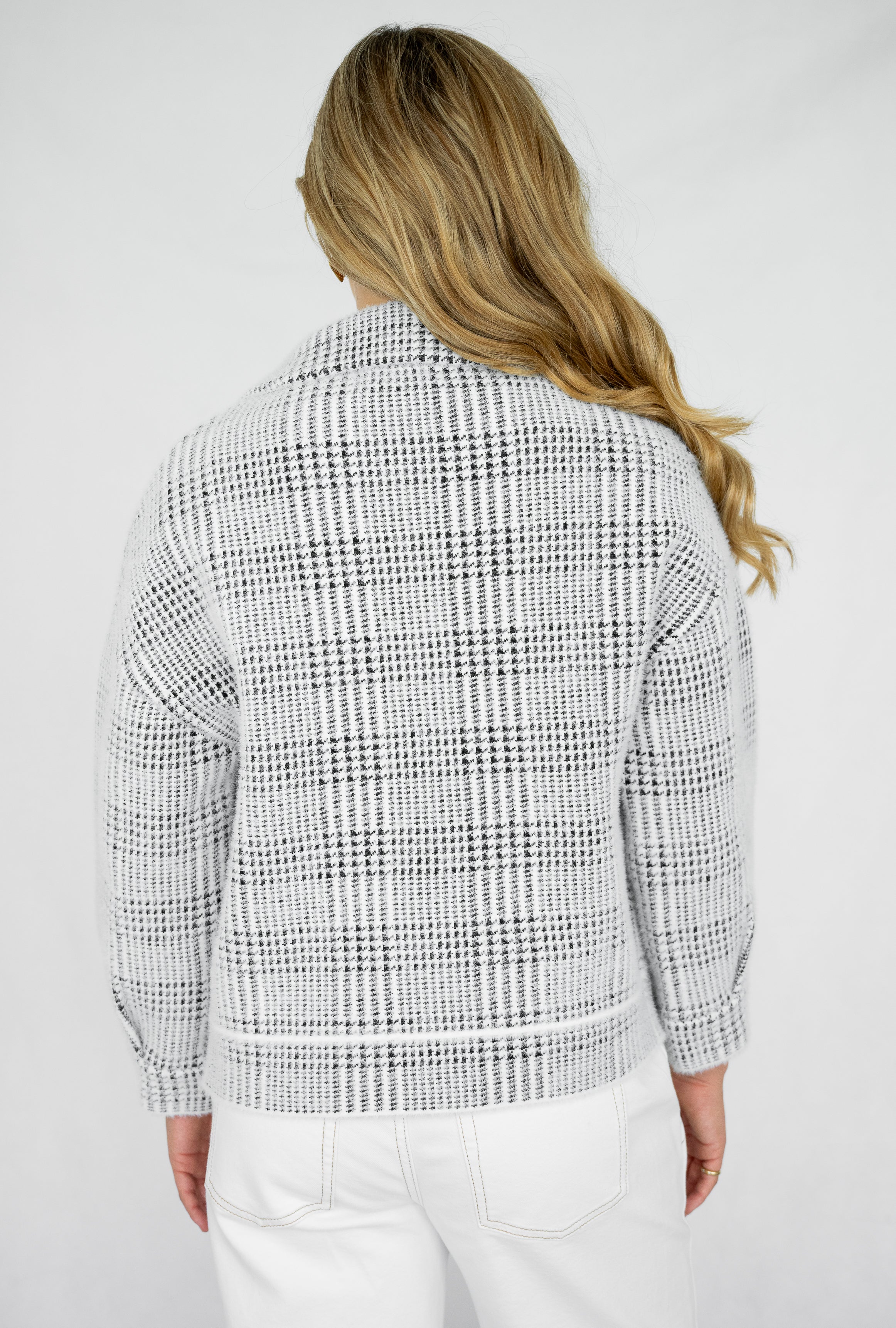 Swiss Alps Jacket | Blk-Wht