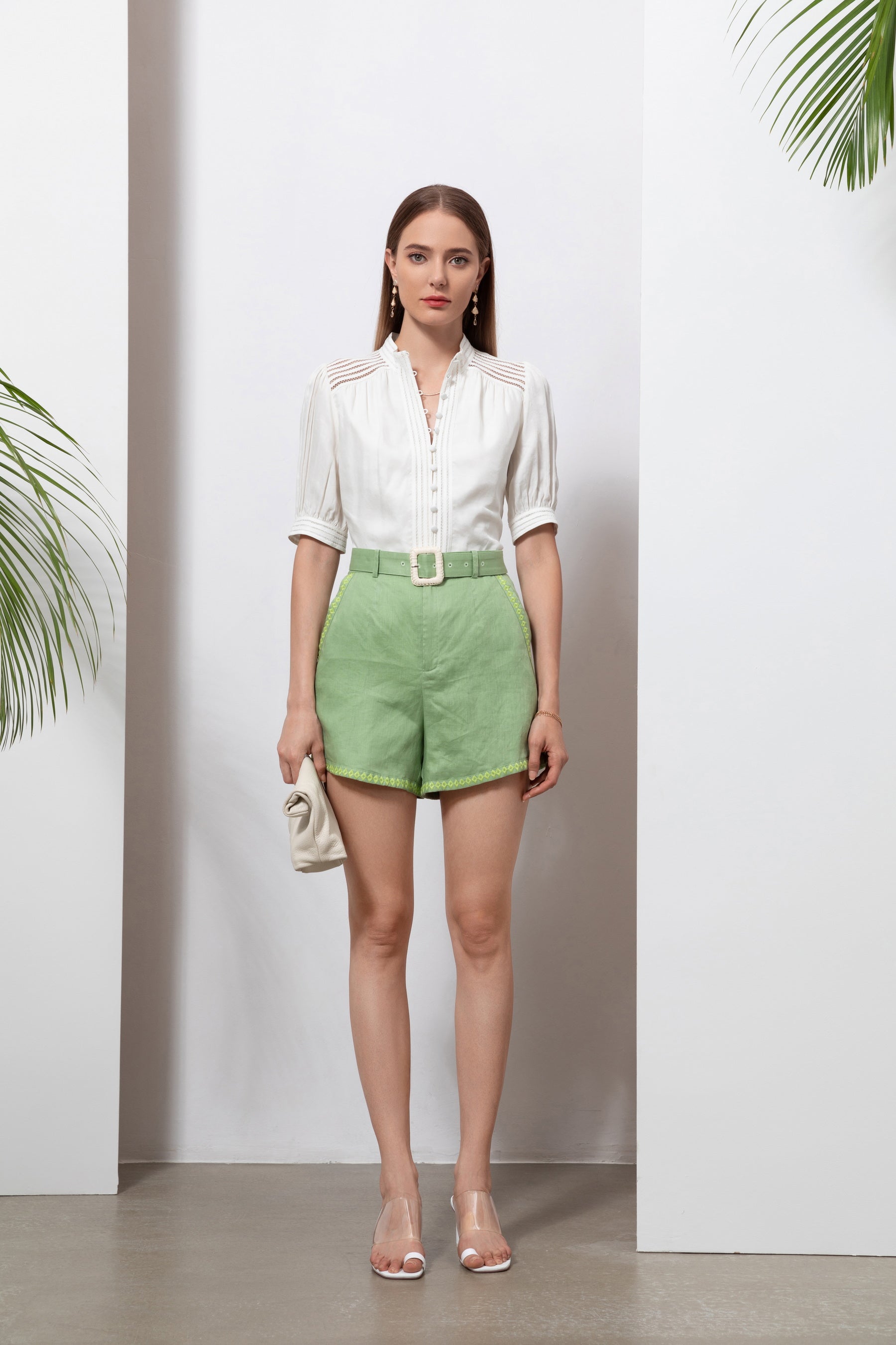 GDS Cecile Shorts | Aspen Green SHORTS Catch GDS GREEN L M S XL XS