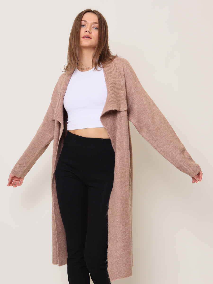 By The Fire Cardi | Shell CARDIGAN autumn-winter BROWN JACKETS M - L S - M SALE stellino