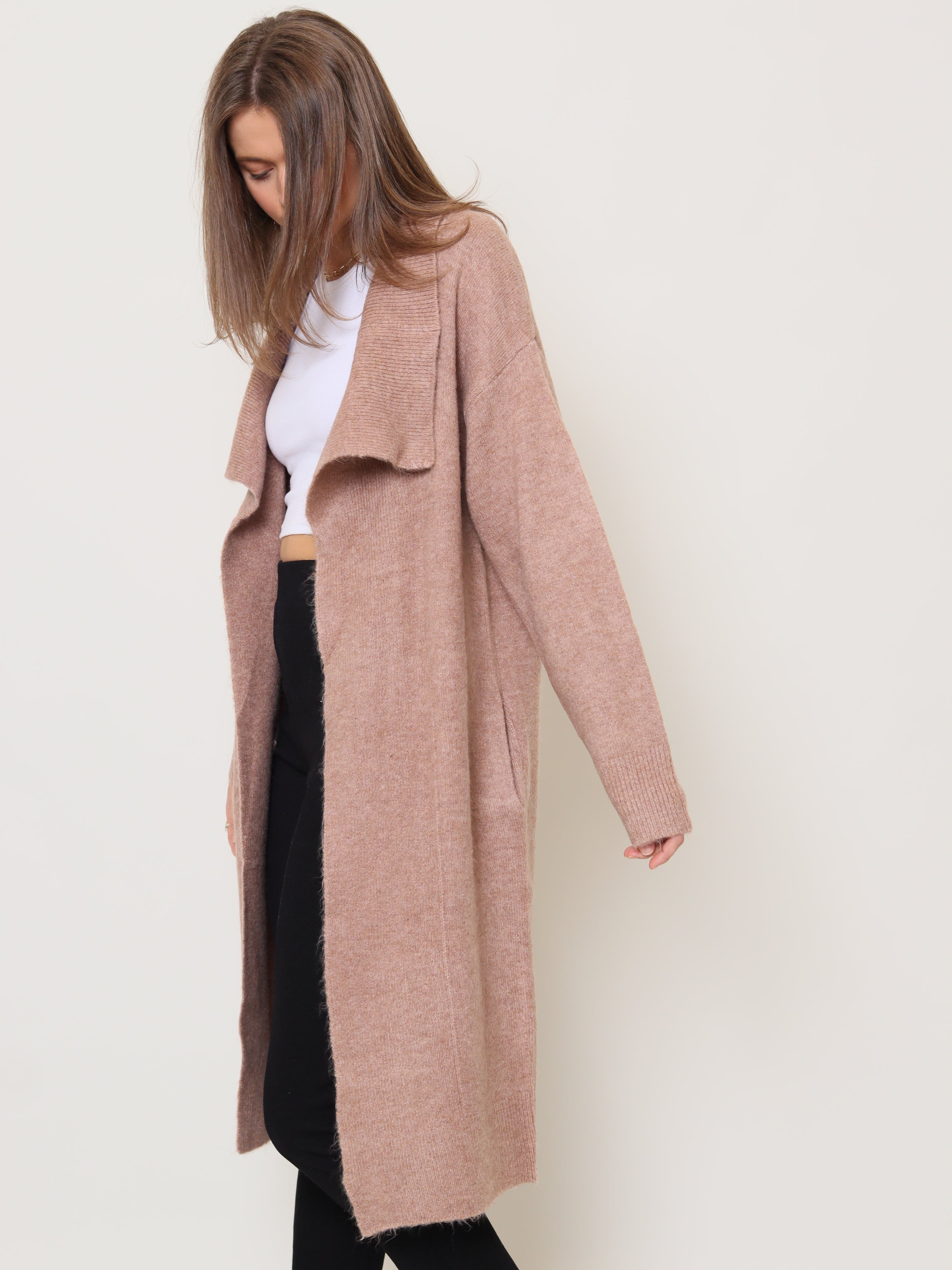 By The Fire Cardi | Shell CARDIGAN autumn-winter BROWN JACKETS M - L S - M SALE stellino