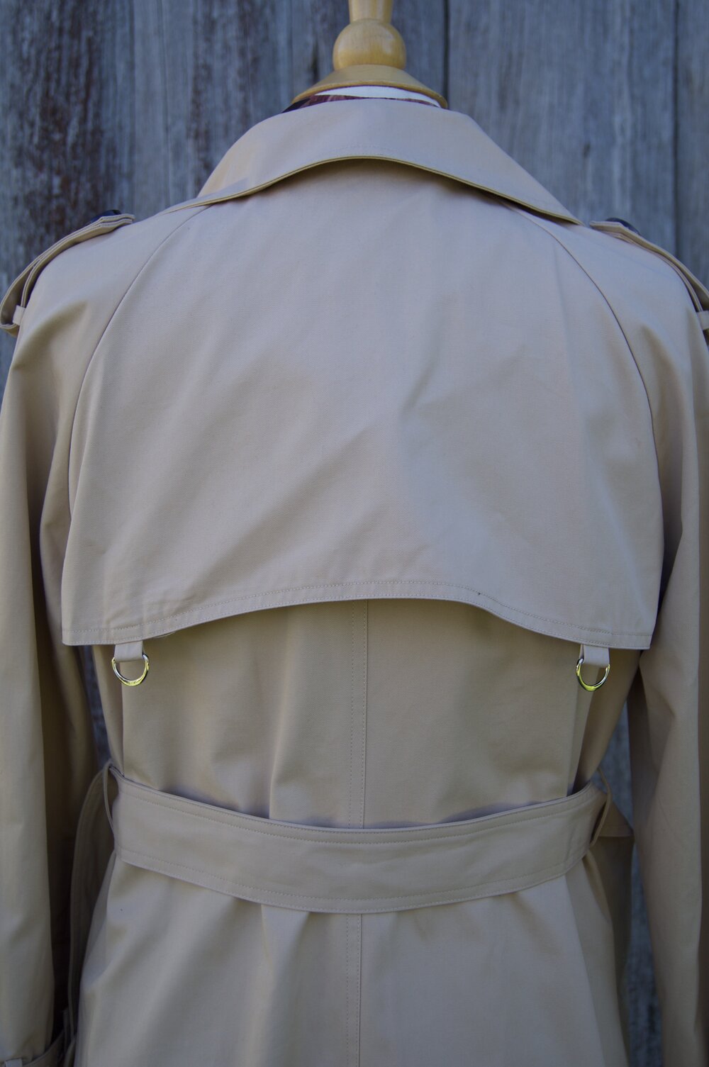 GDS Mackage Trench Coat | Green Tint COAT GDS GREEN L M S XS